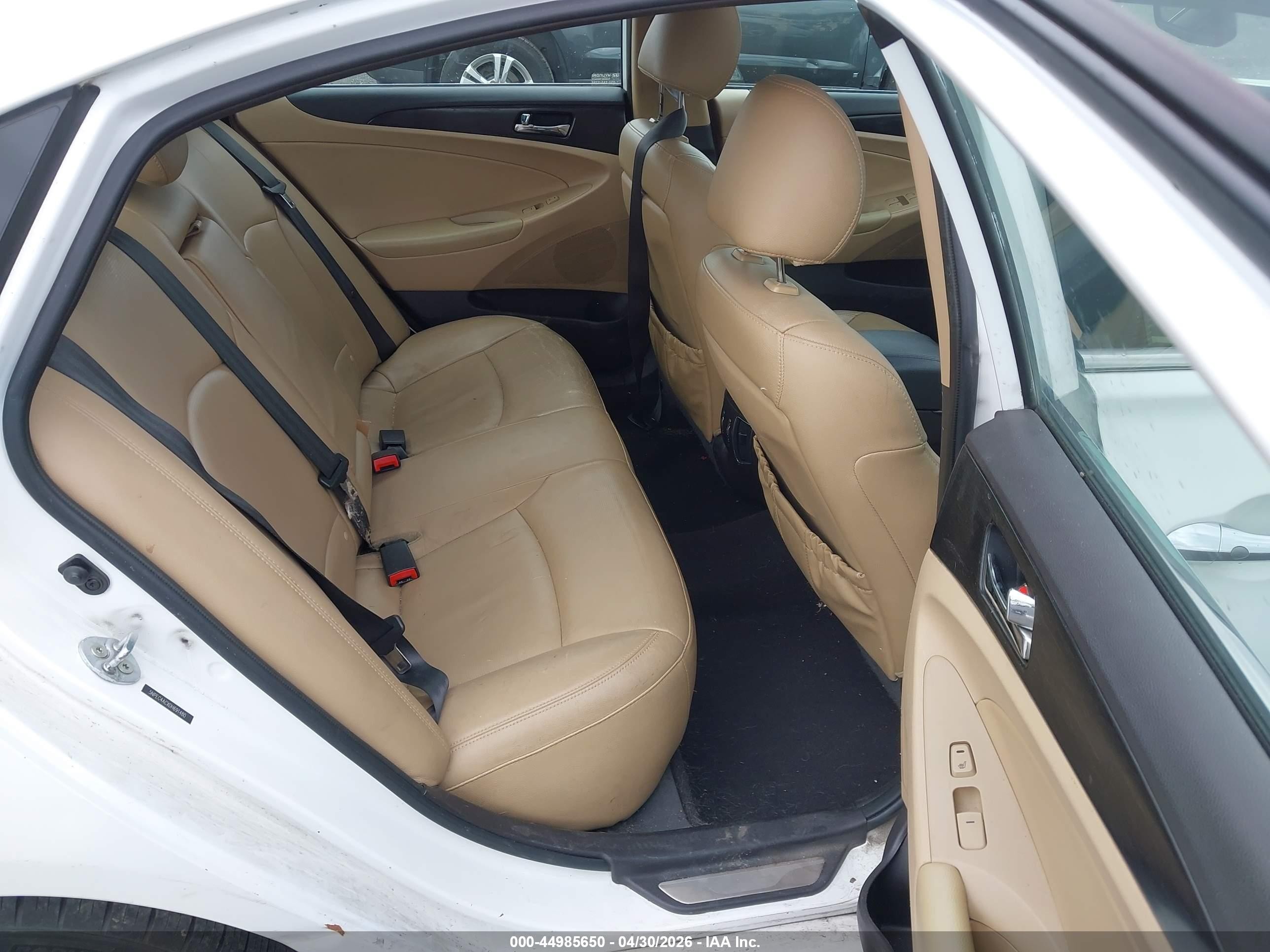 2013 Hyundai Sonata Limited Белый vin: 5NPEC4ACXDH691480