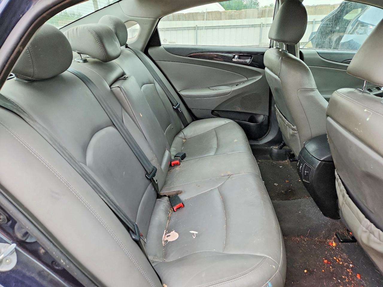 2013 Hyundai Sonata Limited Charcoal vin: 5NPEC4ACXDH693309