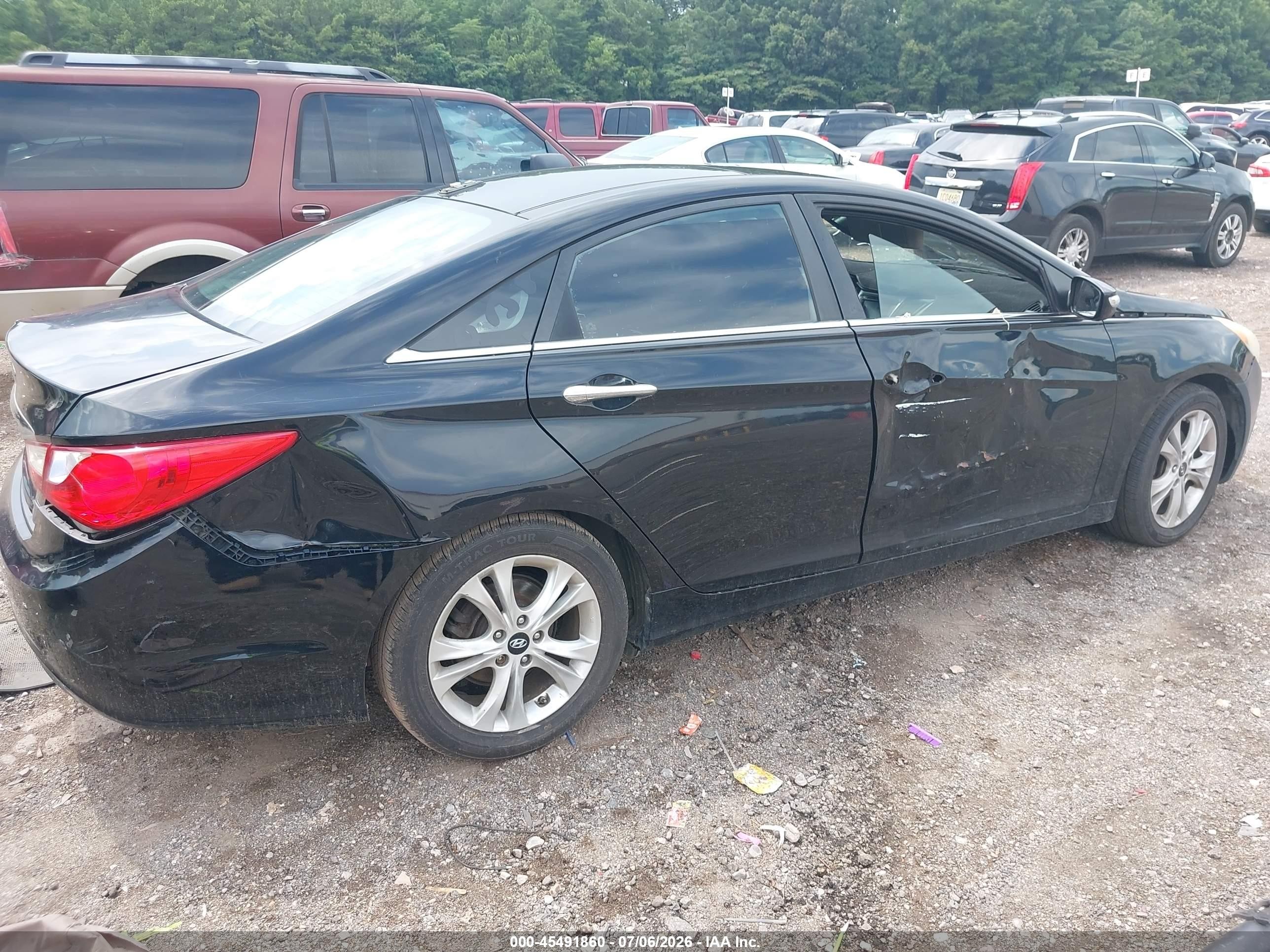2013 Hyundai Sonata Limited Black vin: 5NPEC4ACXDH695061
