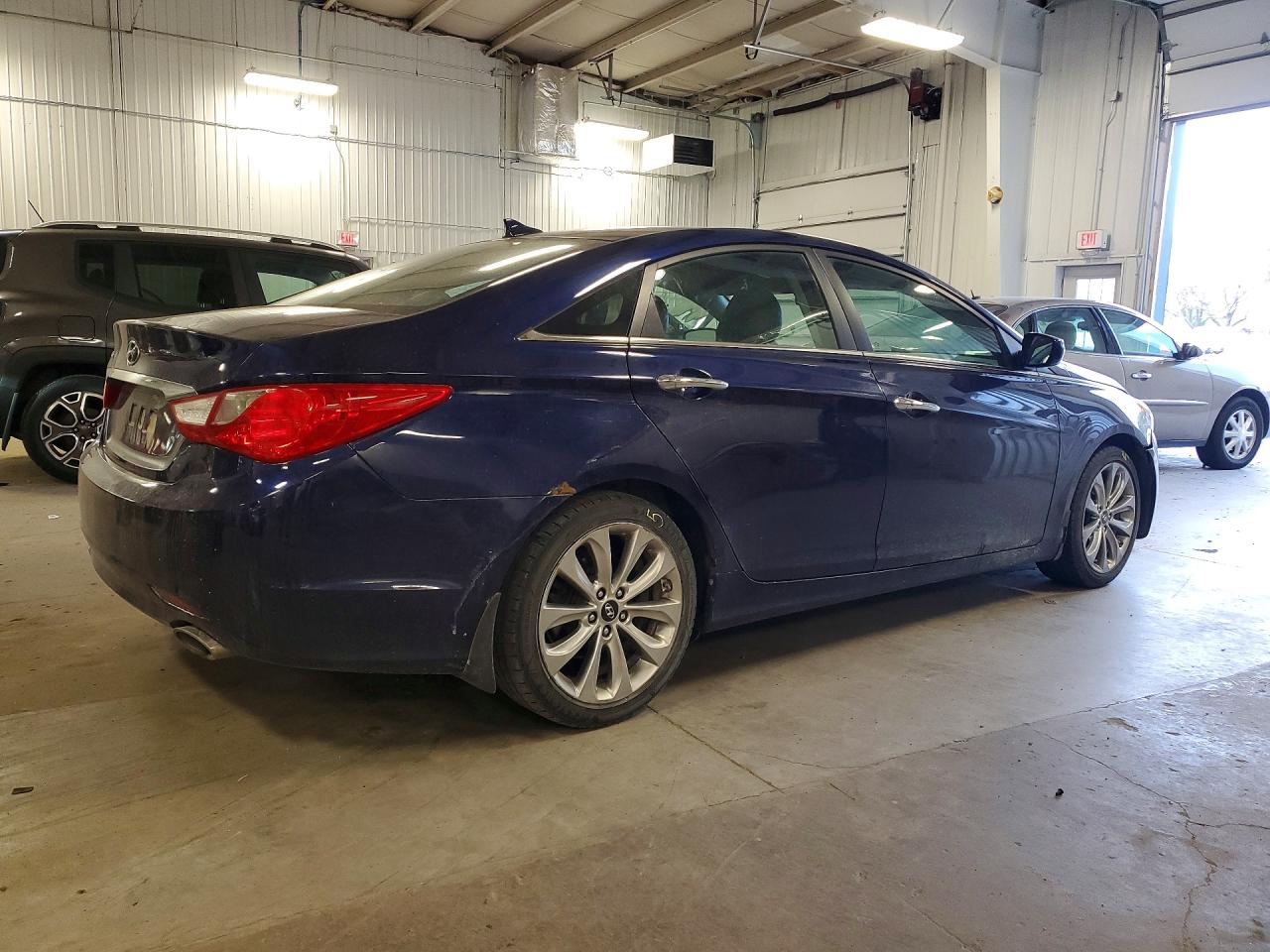 2013 Hyundai Sonata Se Blue vin: 5NPEC4ACXDH708102