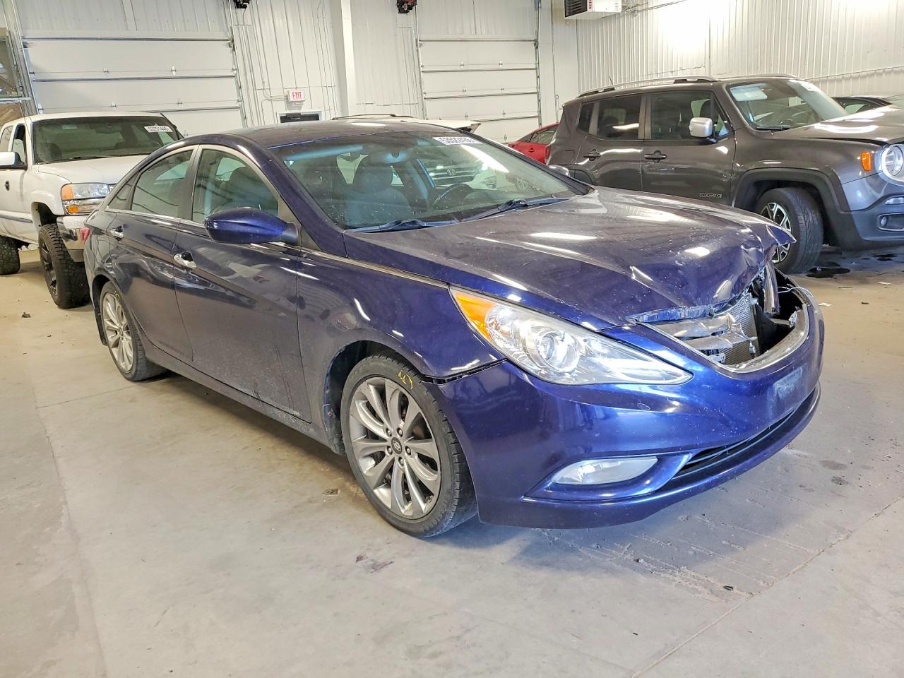2013 Hyundai Sonata Se Blue vin: 5NPEC4ACXDH708102