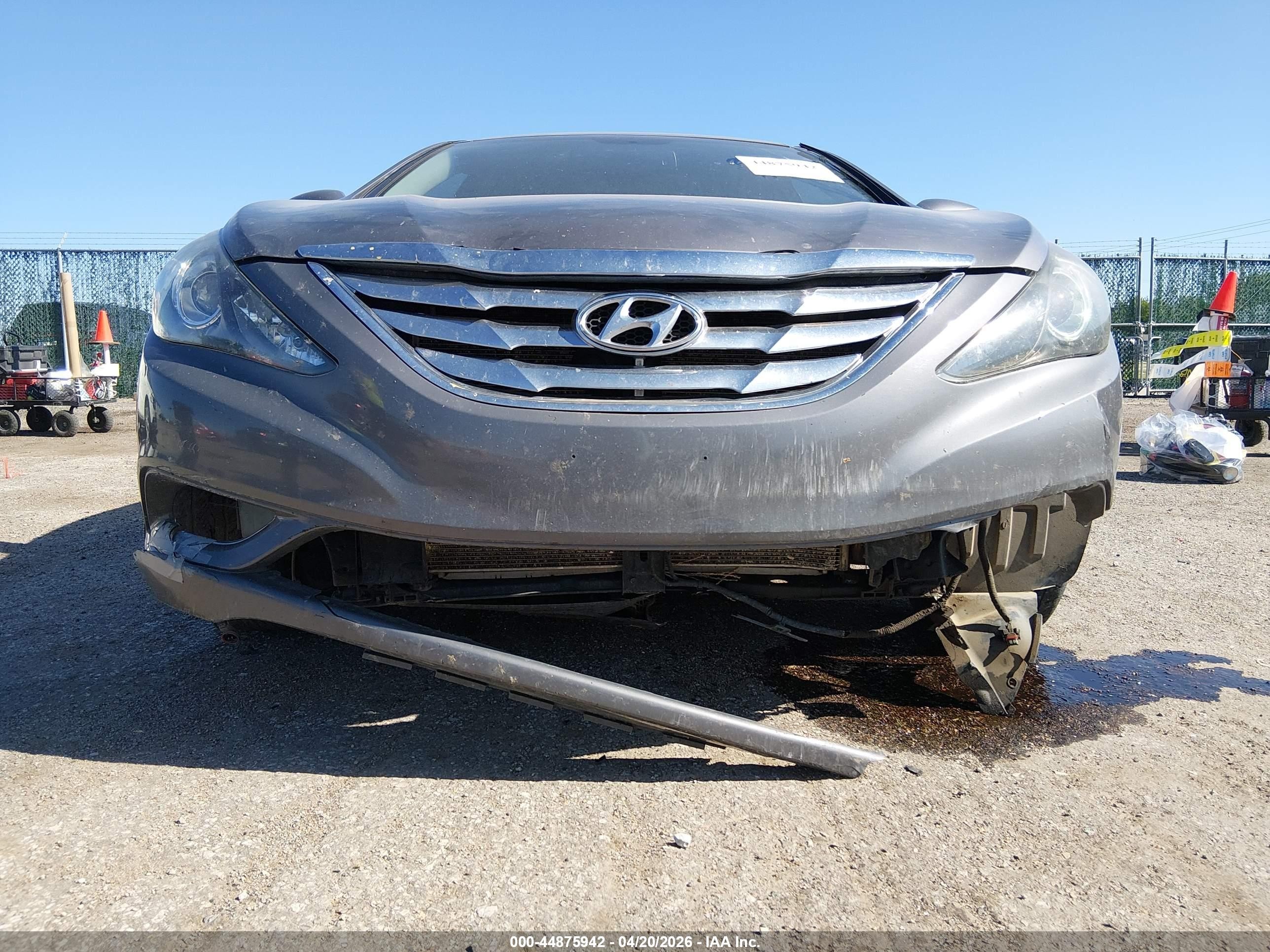 2013 Hyundai Sonata Limited Gray vin: 5NPEC4ACXDH717463