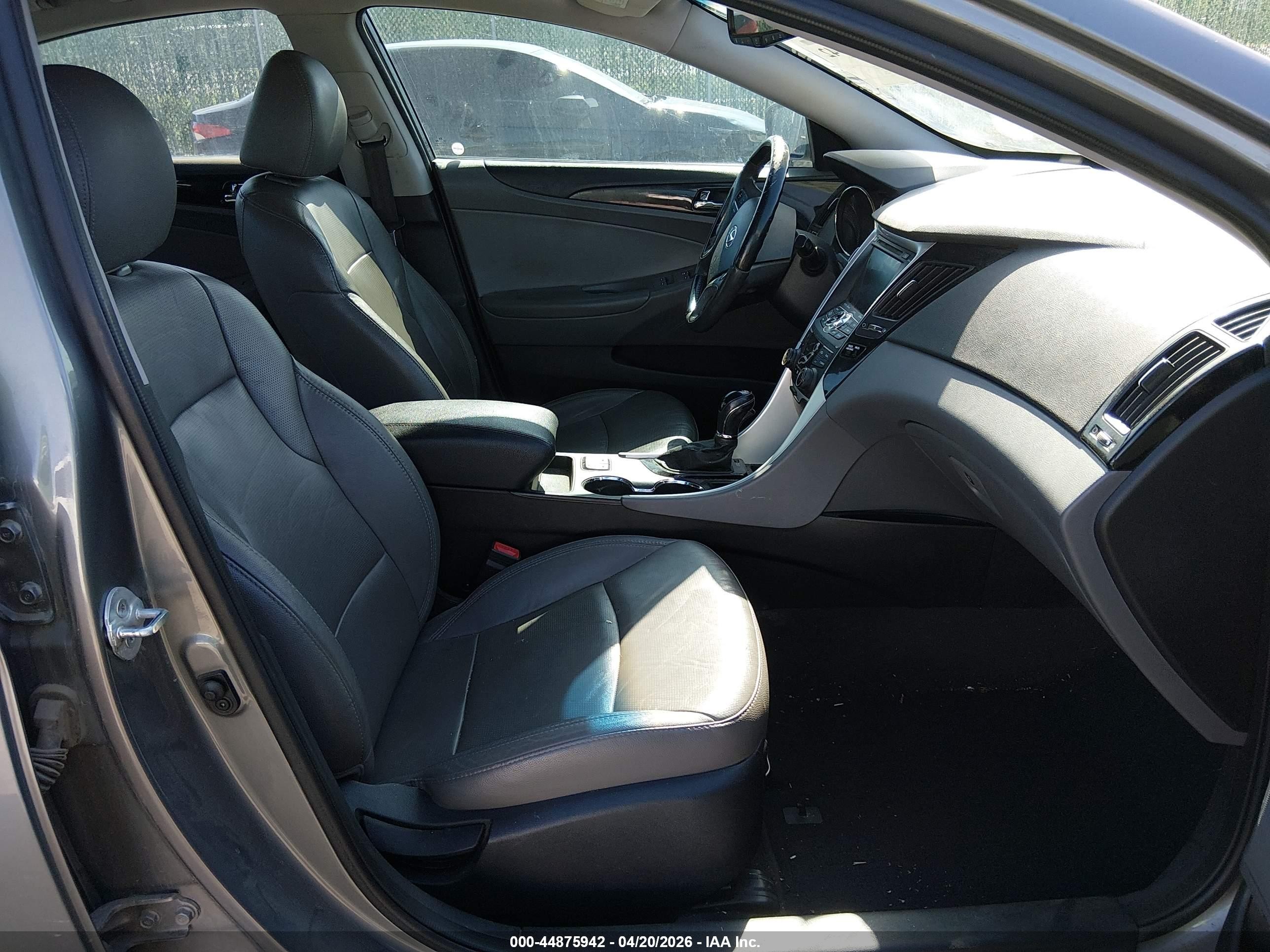 2013 Hyundai Sonata Limited Gray vin: 5NPEC4ACXDH717463