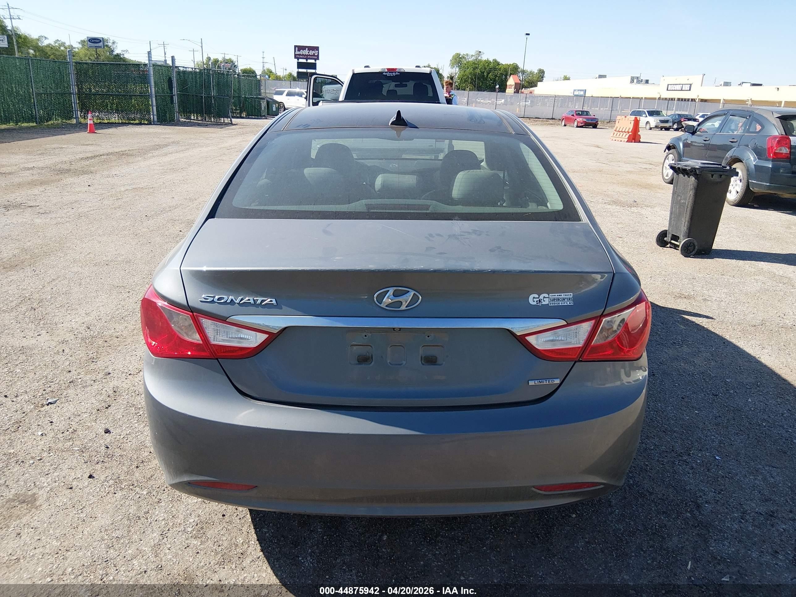 2013 Hyundai Sonata Limited Gray vin: 5NPEC4ACXDH717463