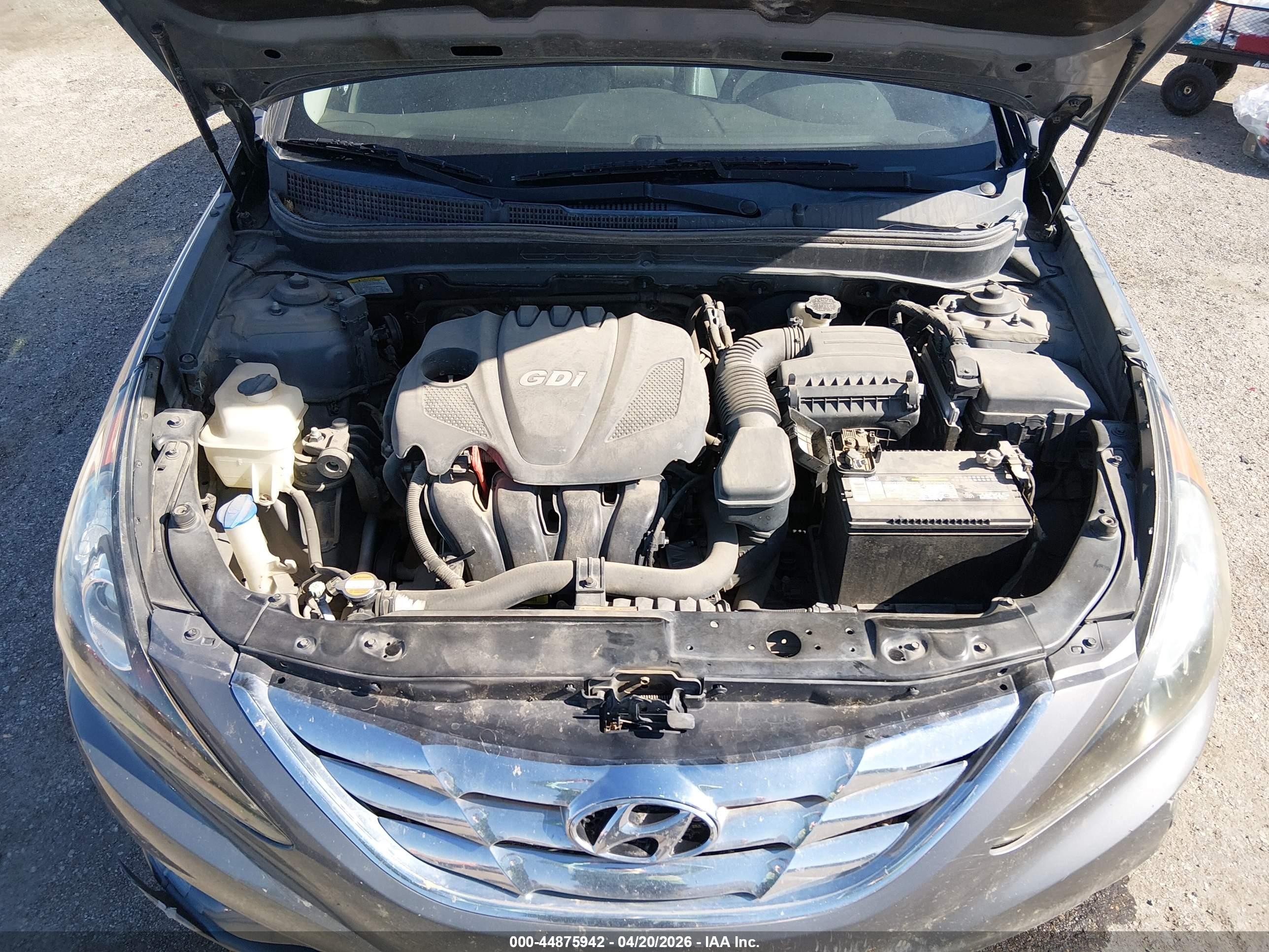 2013 Hyundai Sonata Limited Gray vin: 5NPEC4ACXDH717463