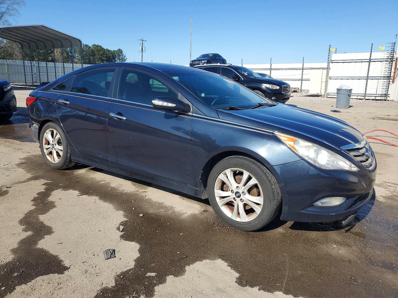 2013 Hyundai Sonata Se Blue vin: 5NPEC4ACXDH734795