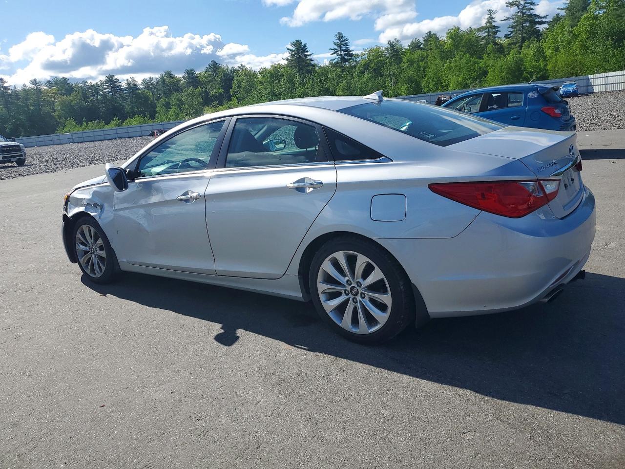 2013 Hyundai Sonata Se Silver vin: 5NPEC4ACXDH795273