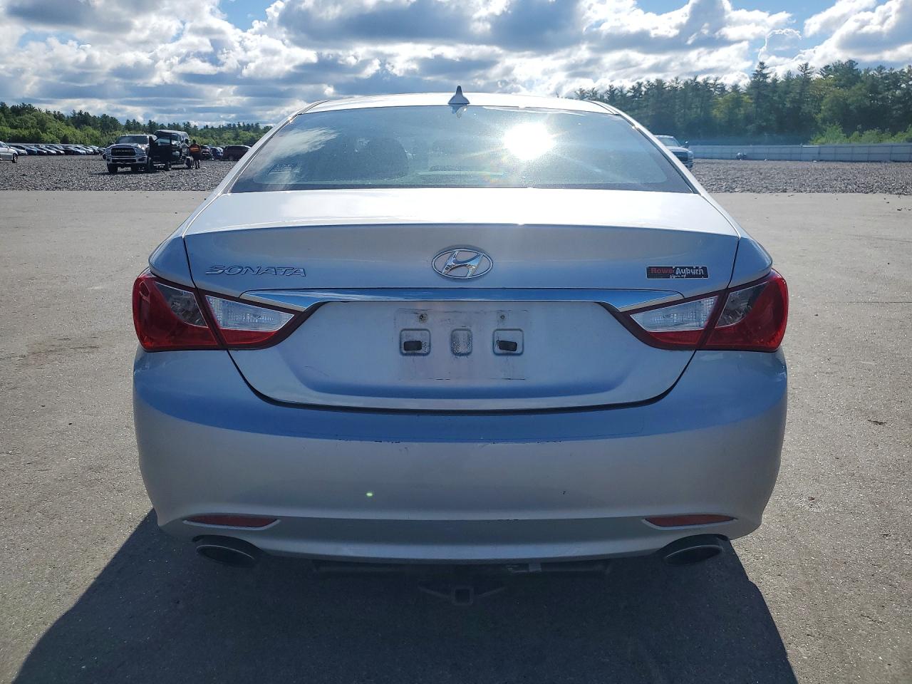 2013 Hyundai Sonata Se Silver vin: 5NPEC4ACXDH795273