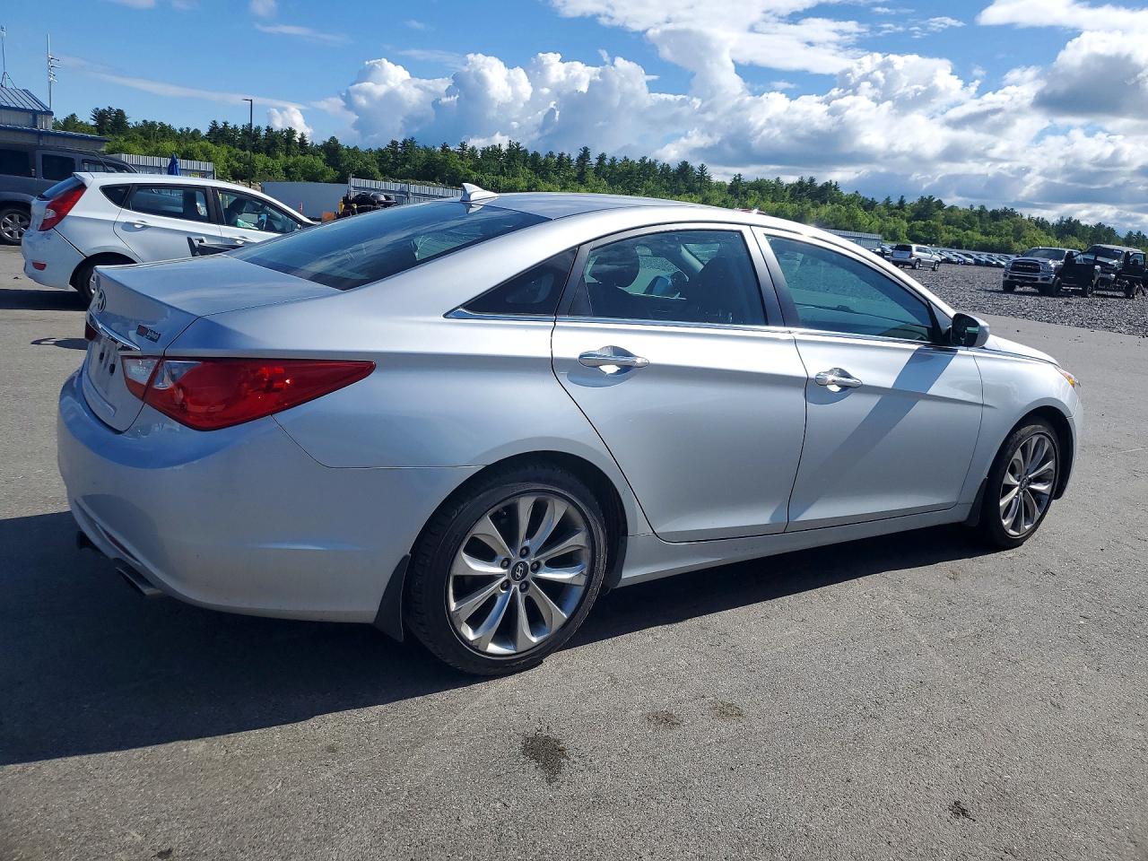 2013 Hyundai Sonata Se Silver vin: 5NPEC4ACXDH795273