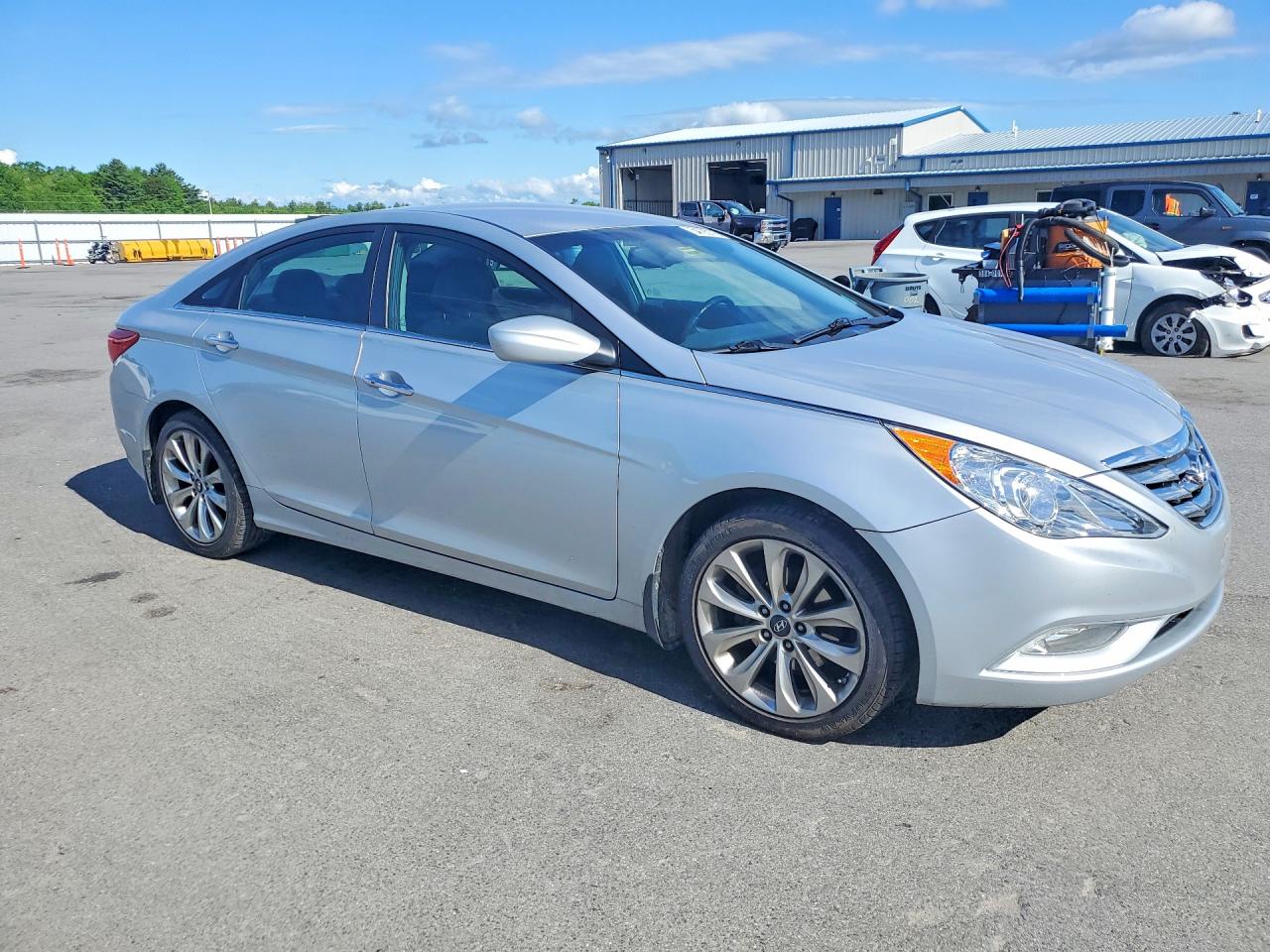 2013 Hyundai Sonata Se Silver vin: 5NPEC4ACXDH795273