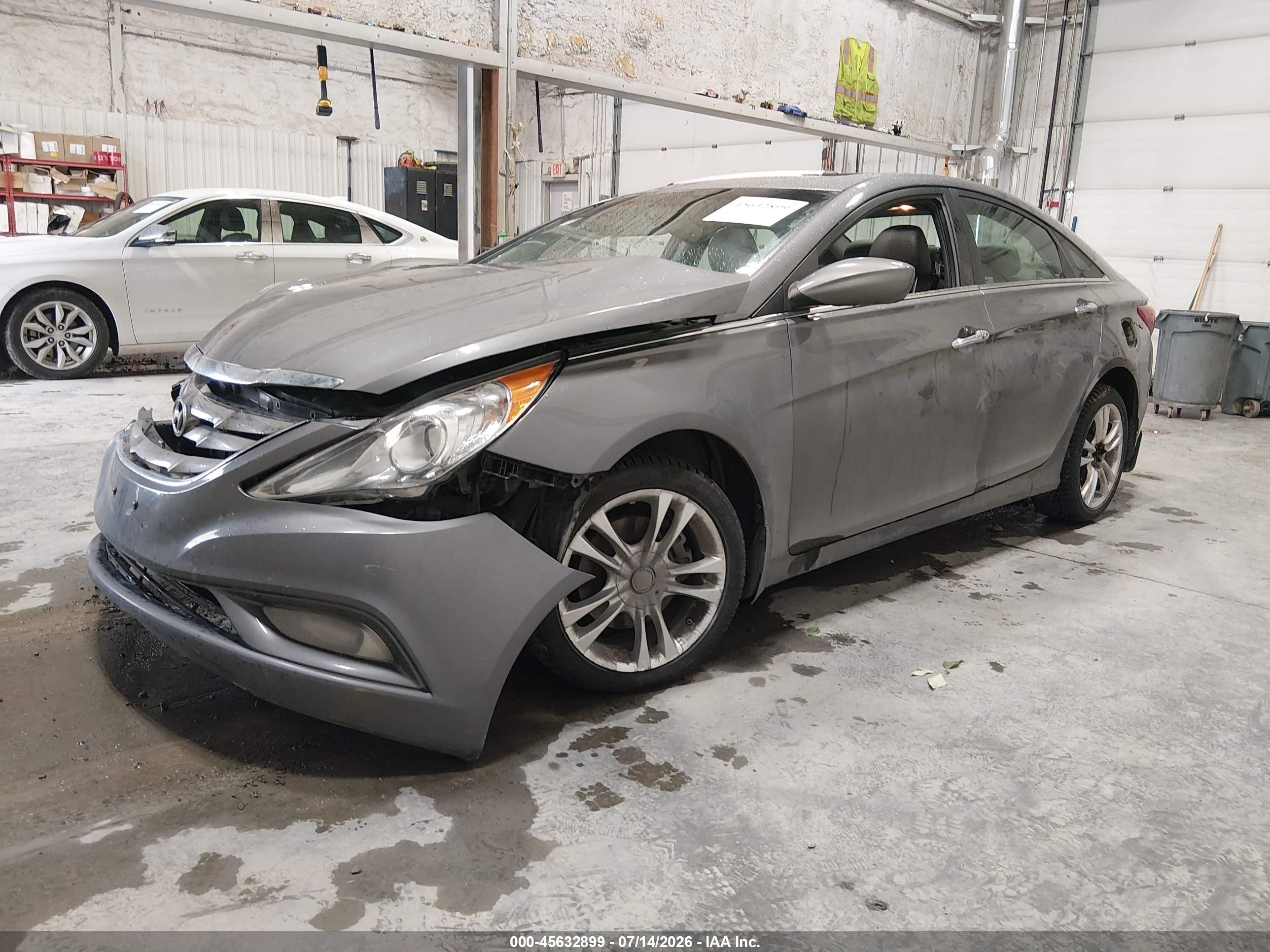 2013 Hyundai Sonata Se Серебряный vin: 5NPEC4ACXDH800570