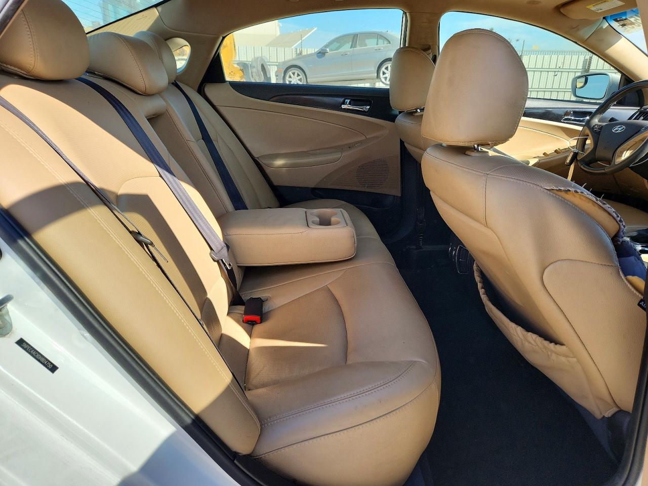2013 Hyundai Sonata Limited White vin: 5NPEC4ACXDH804750