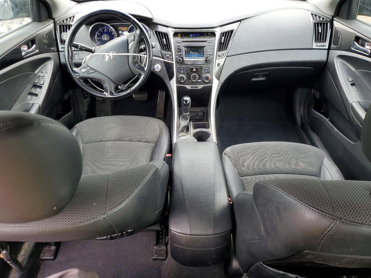 2014 Hyundai Sonata Se Black vin: 5NPEC4ACXEH811859