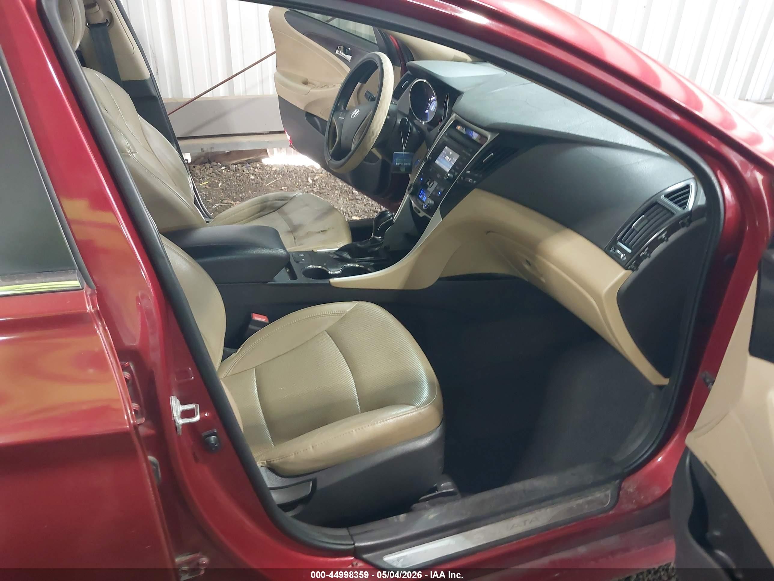 2014 Hyundai Sonata Limited Red vin: 5NPEC4ACXEH841430