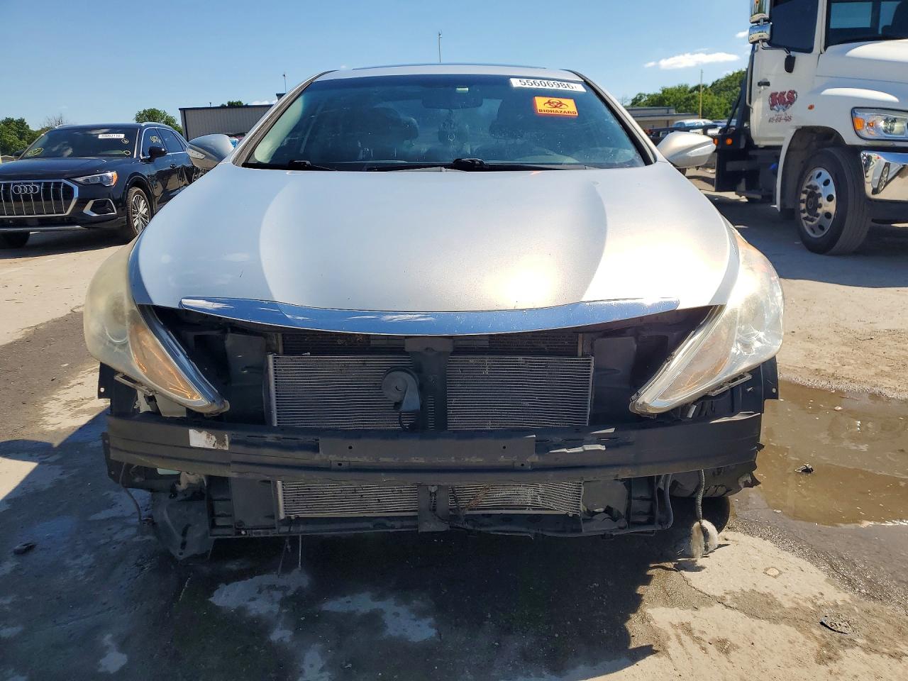 2014 Hyundai Sonata Limited Blue vin: 5NPEC4ACXEH853545