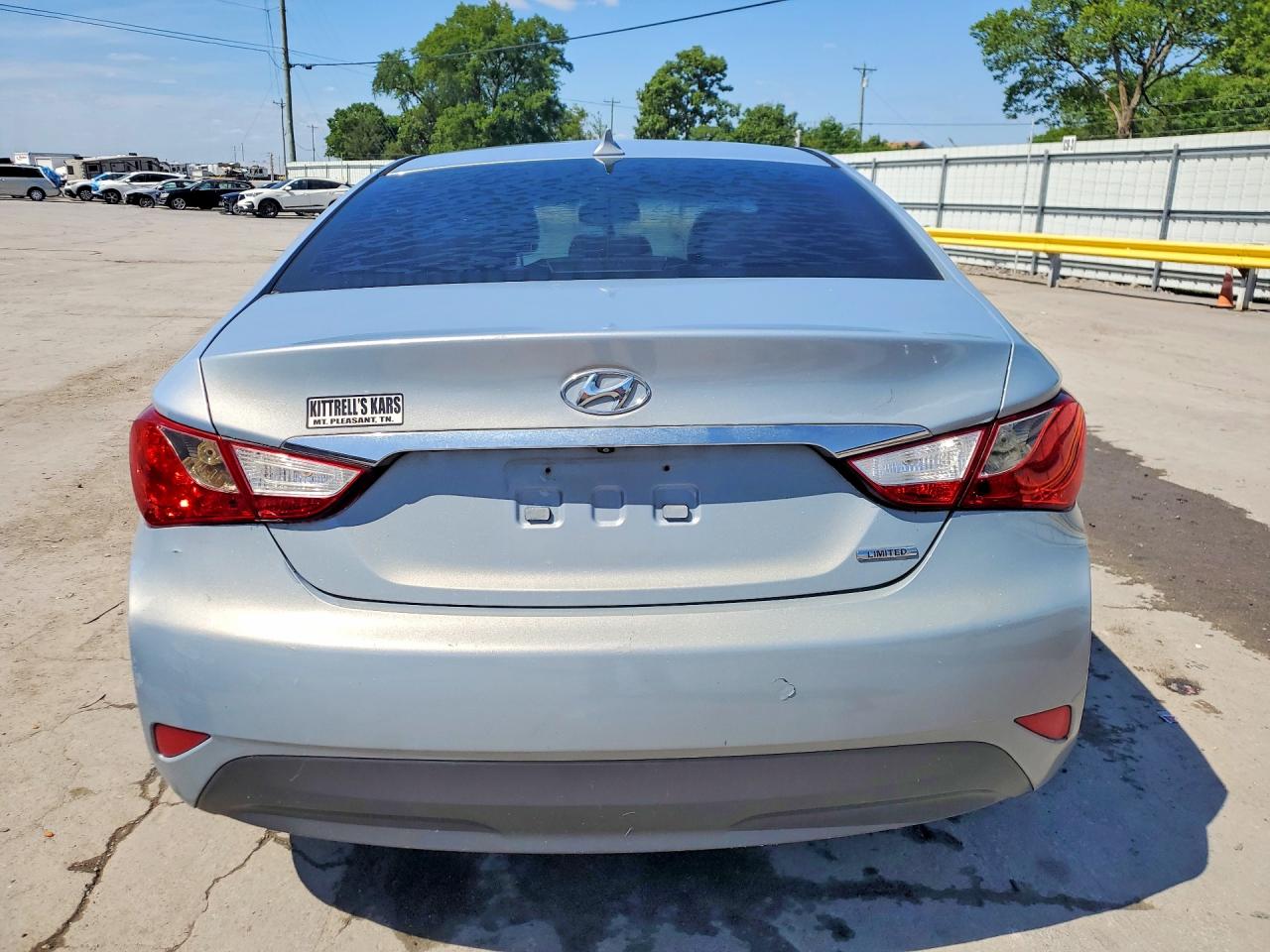 2014 Hyundai Sonata Limited Blue vin: 5NPEC4ACXEH853545