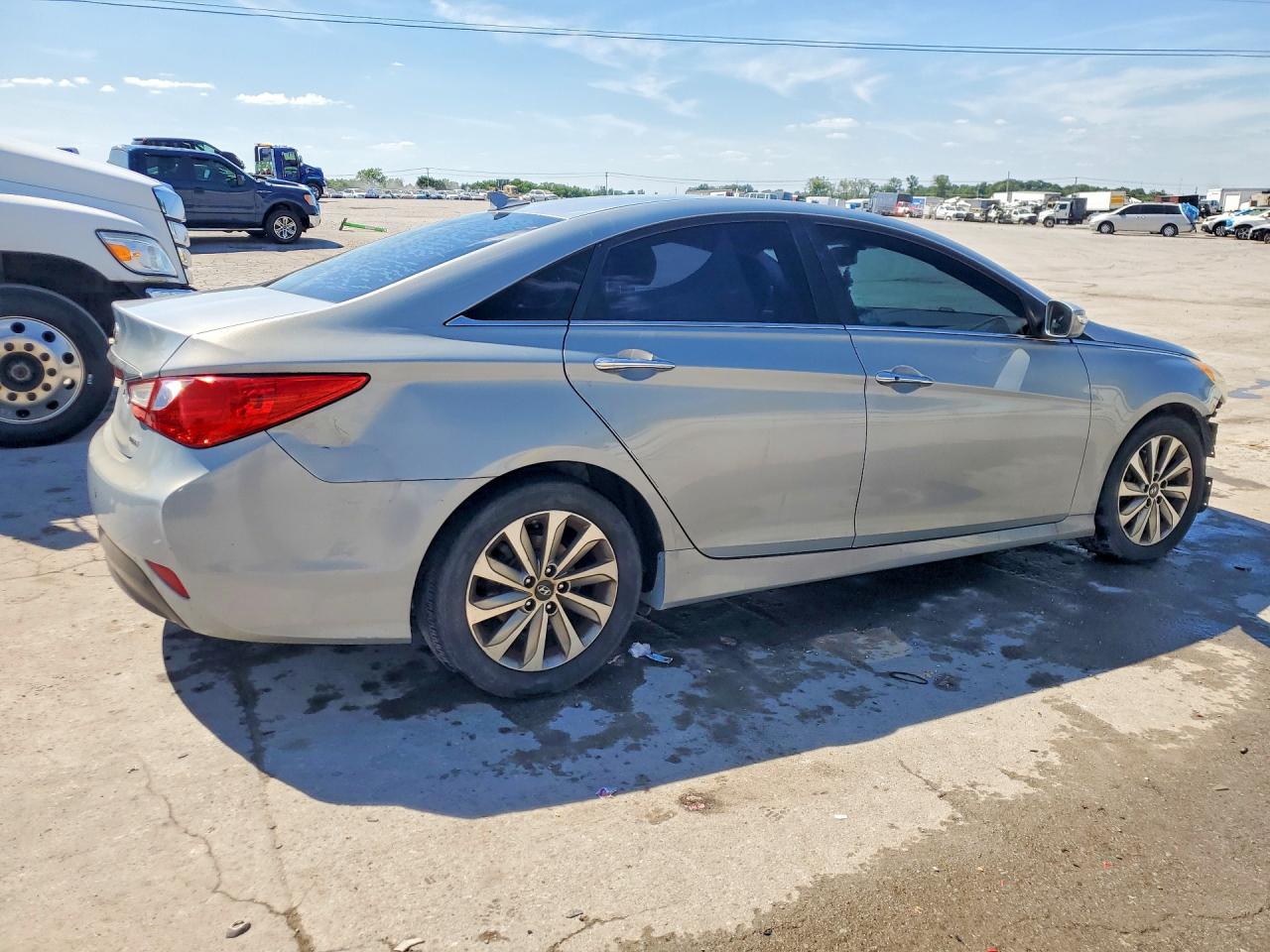 2014 Hyundai Sonata Limited Blue vin: 5NPEC4ACXEH853545