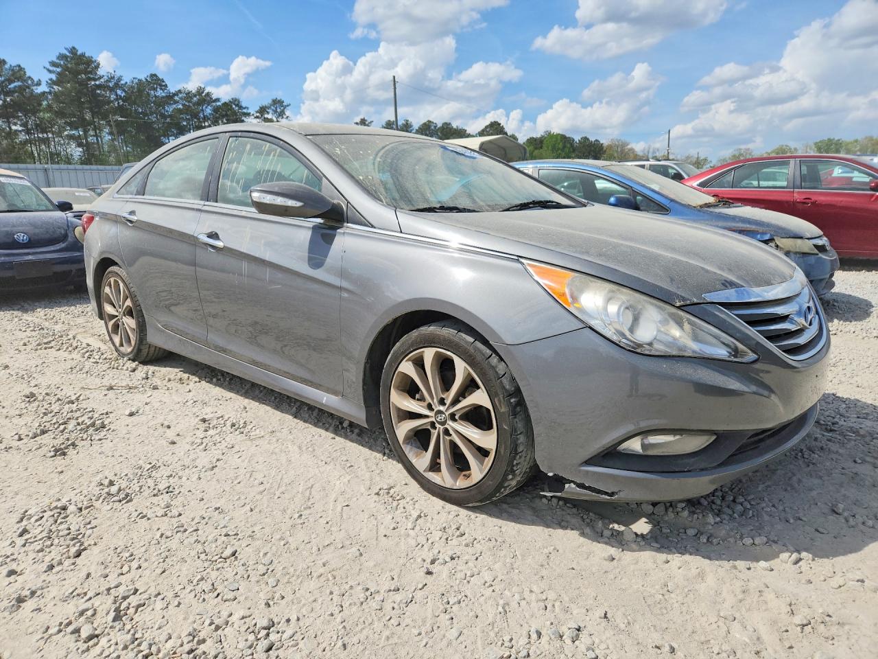 2014 Hyundai Sonata Se Серый vin: 5NPEC4ACXEH885802