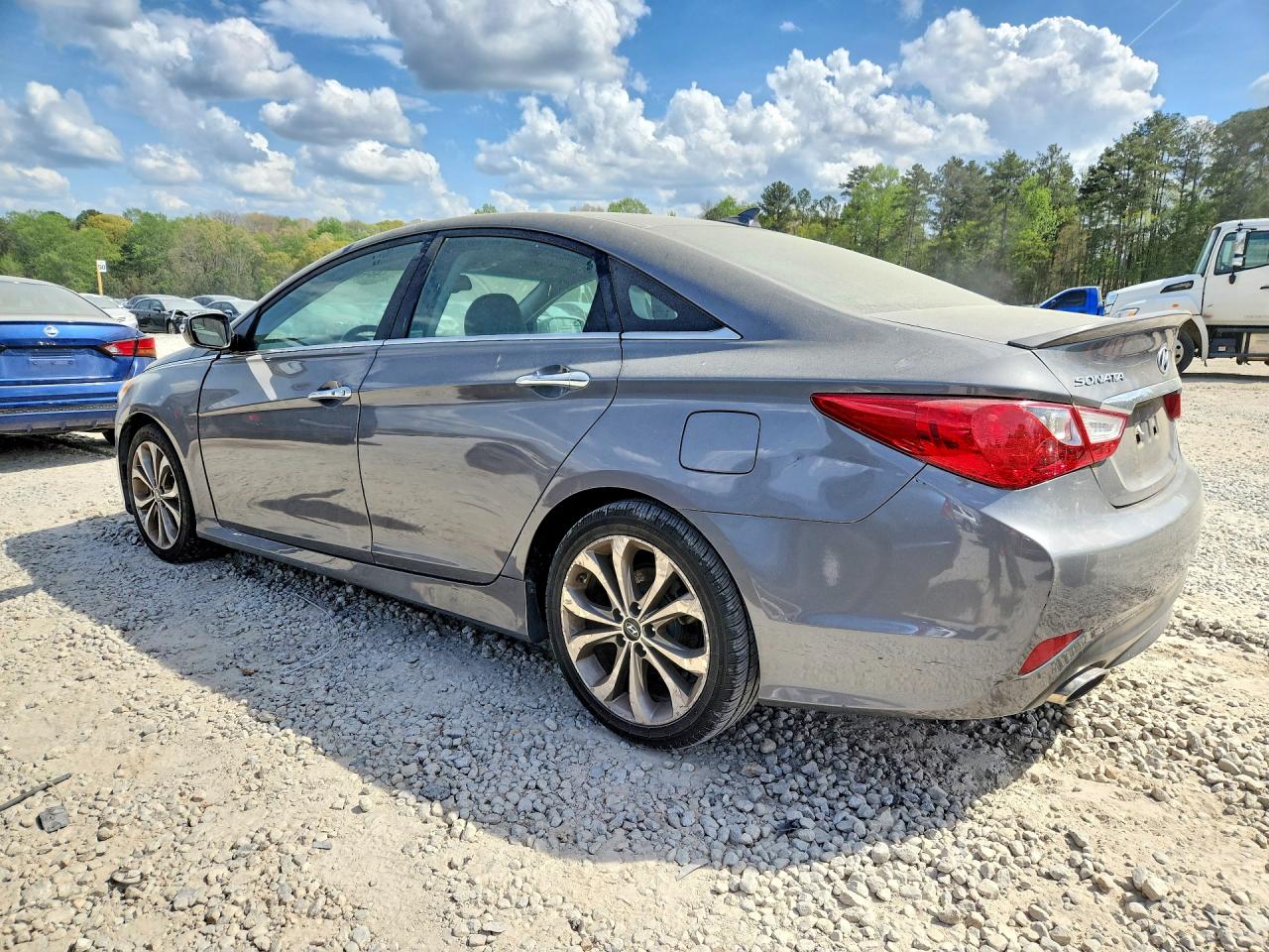 2014 Hyundai Sonata Se Серый vin: 5NPEC4ACXEH885802