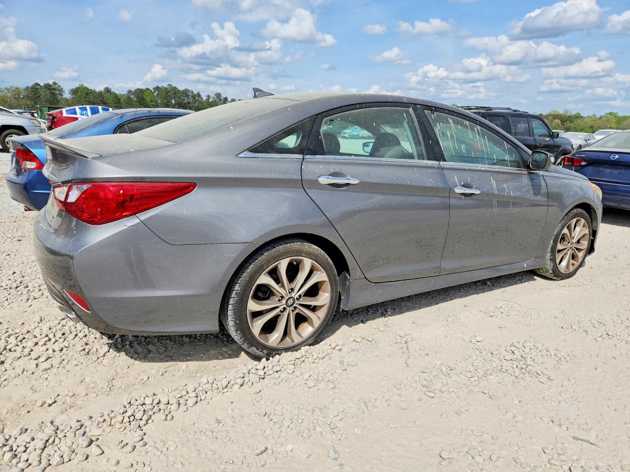 2014 Hyundai Sonata Se Серый vin: 5NPEC4ACXEH885802