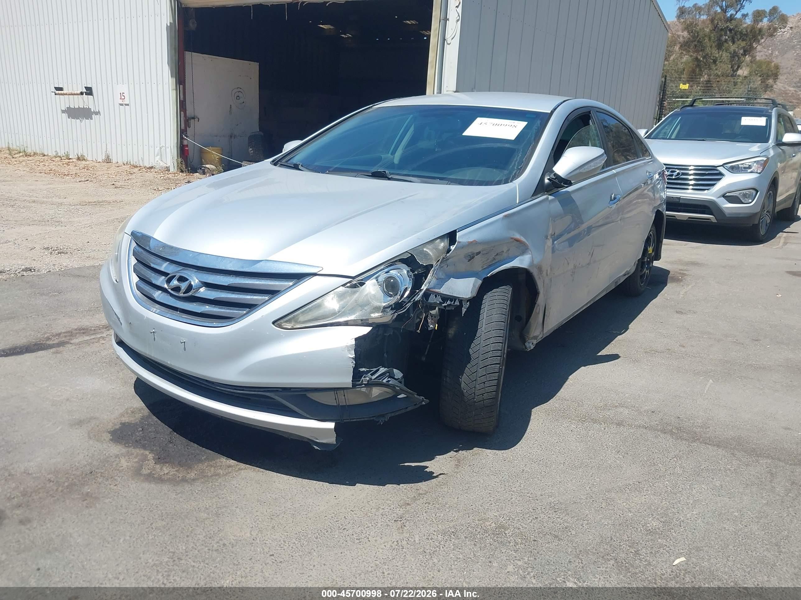 2014 Hyundai Sonata Se Серебряный vin: 5NPEC4ACXEH887677