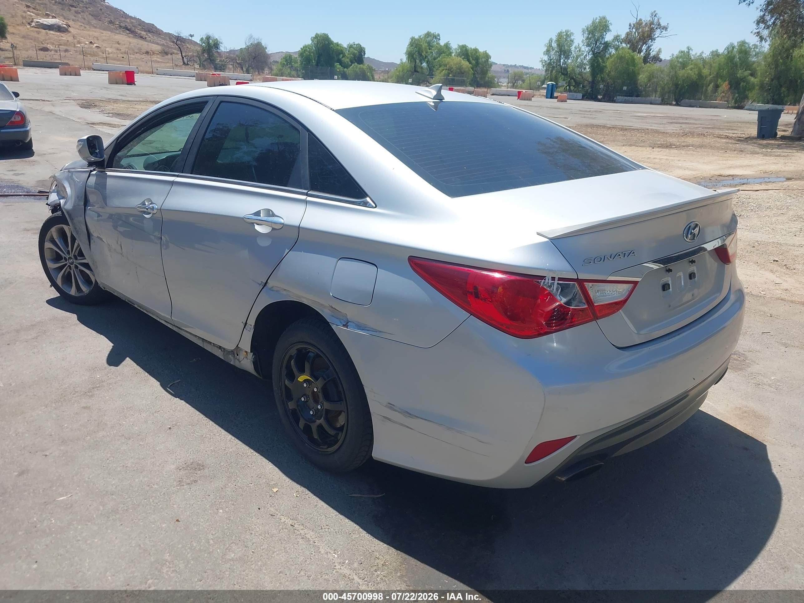 2014 Hyundai Sonata Se Серебряный vin: 5NPEC4ACXEH887677