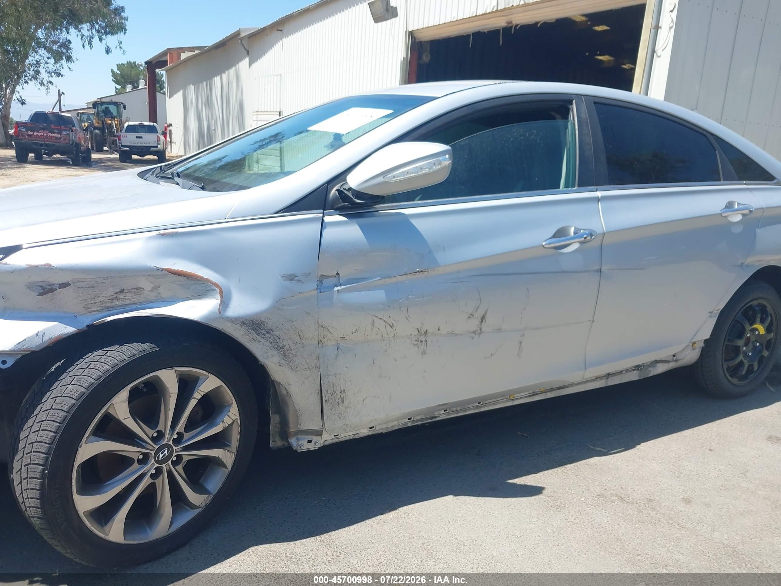 2014 Hyundai Sonata Se Серебряный vin: 5NPEC4ACXEH887677