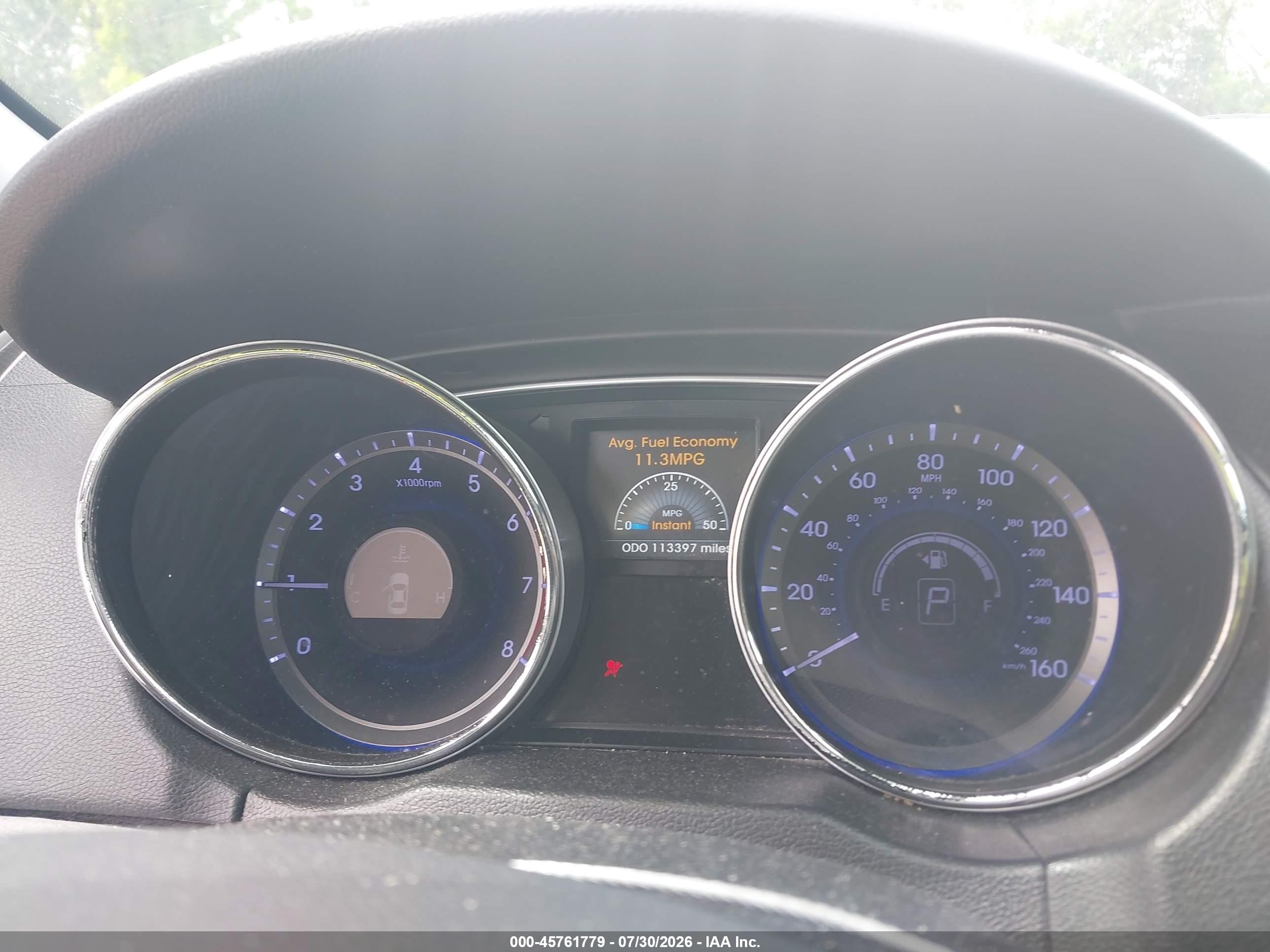 2014 Hyundai Sonata Se Blue vin: 5NPEC4ACXEH898890