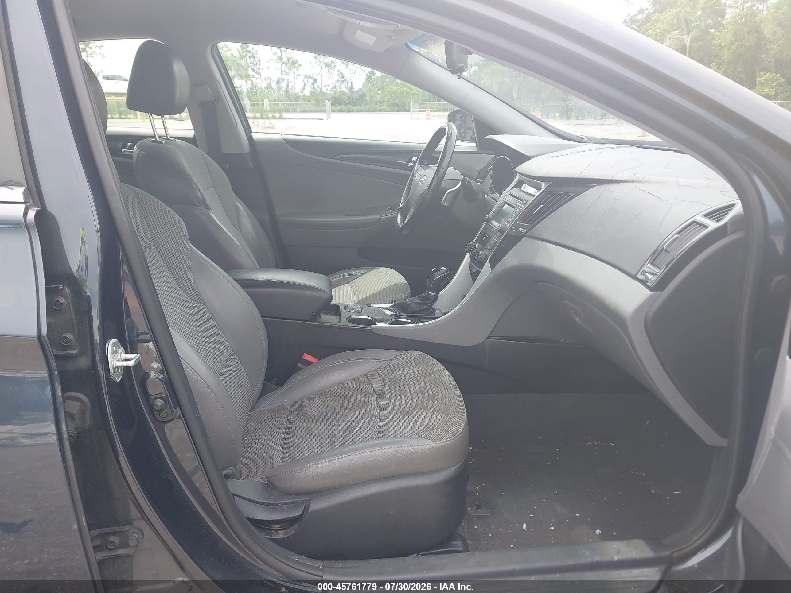 2014 Hyundai Sonata Se Blue vin: 5NPEC4ACXEH898890