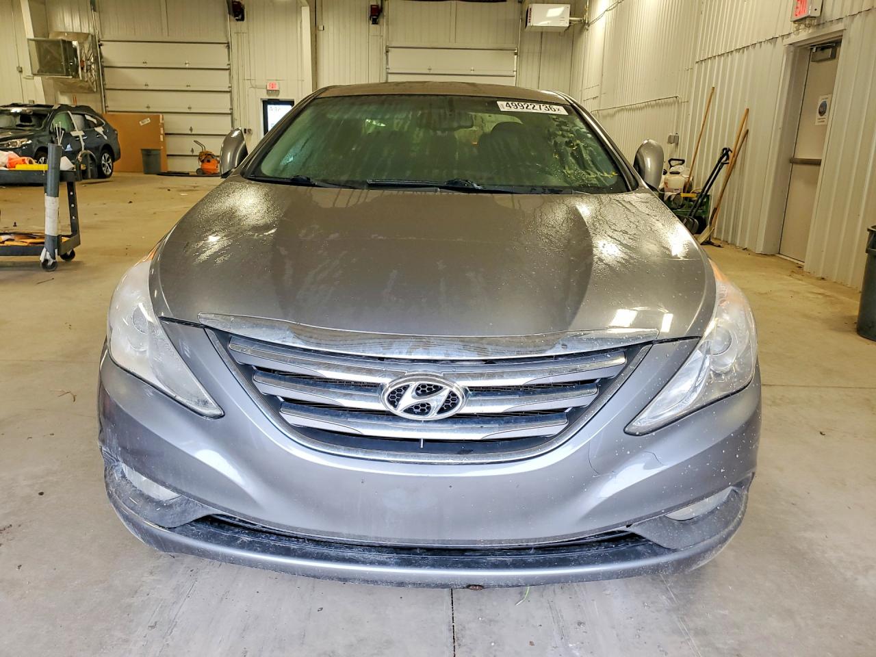 2014 Hyundai Sonata Se Gray vin: 5NPEC4ACXEH901268