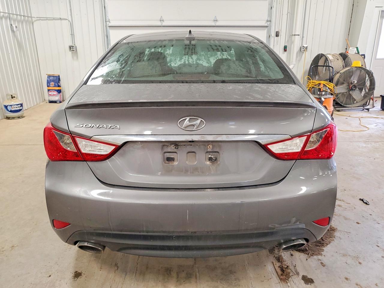 2014 Hyundai Sonata Se Gray vin: 5NPEC4ACXEH901268