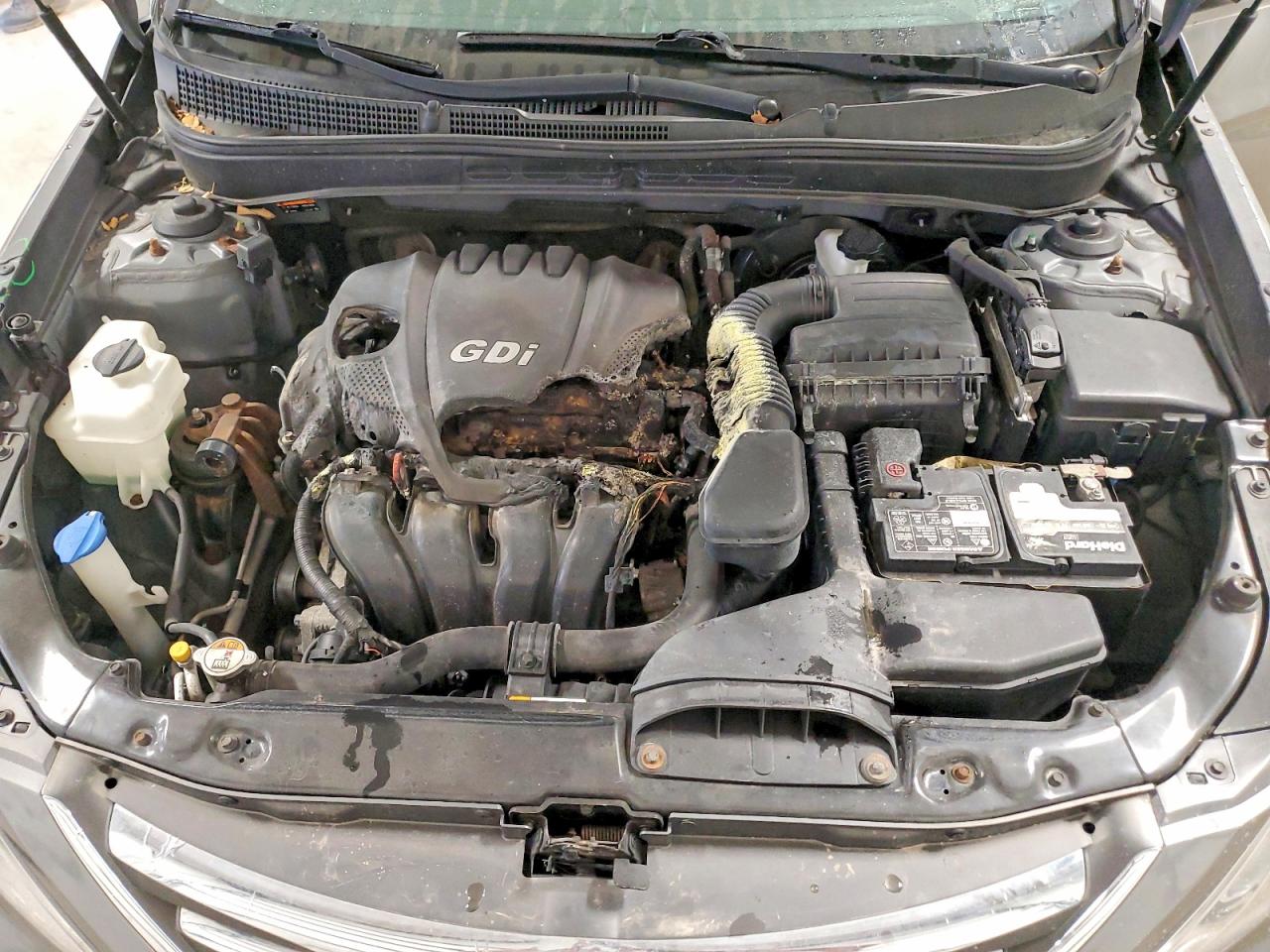 2014 Hyundai Sonata Se Gray vin: 5NPEC4ACXEH901268