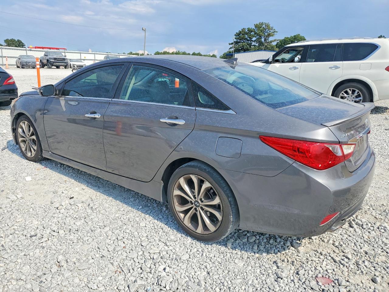2014 Hyundai Sonata Se Серый vin: 5NPEC4ACXEH910441