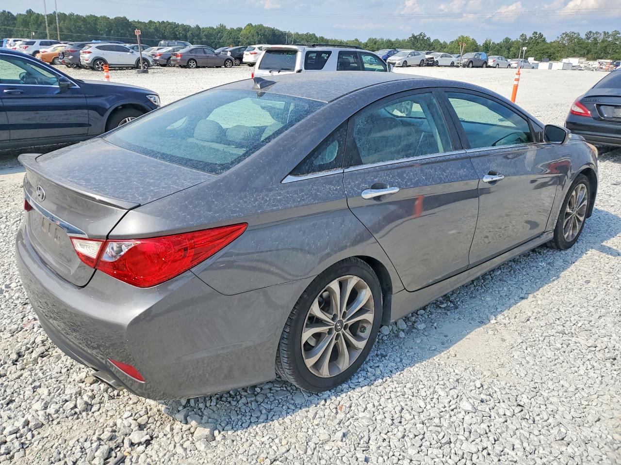 2014 Hyundai Sonata Se Серый vin: 5NPEC4ACXEH910441