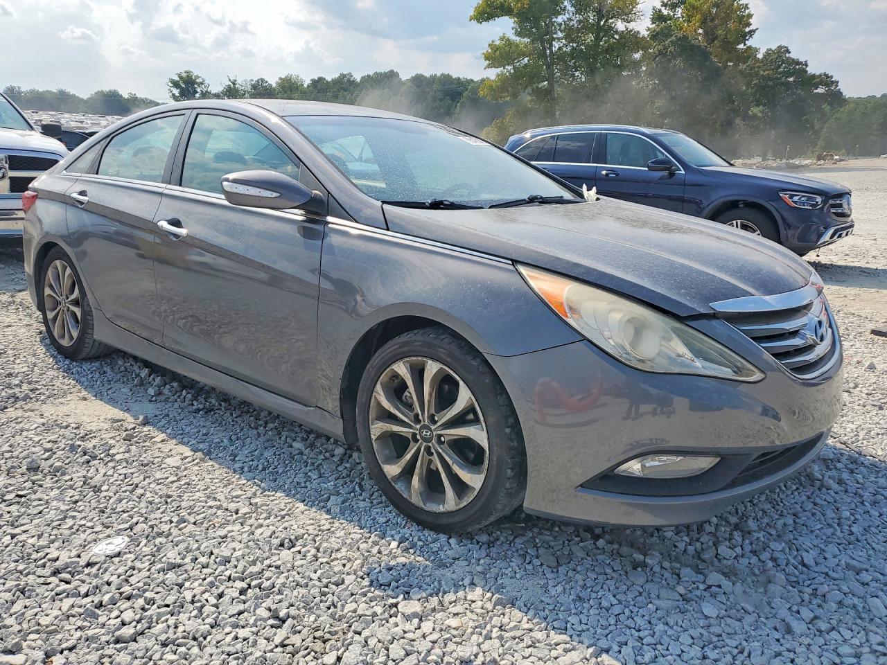 2014 Hyundai Sonata Se Серый vin: 5NPEC4ACXEH910441