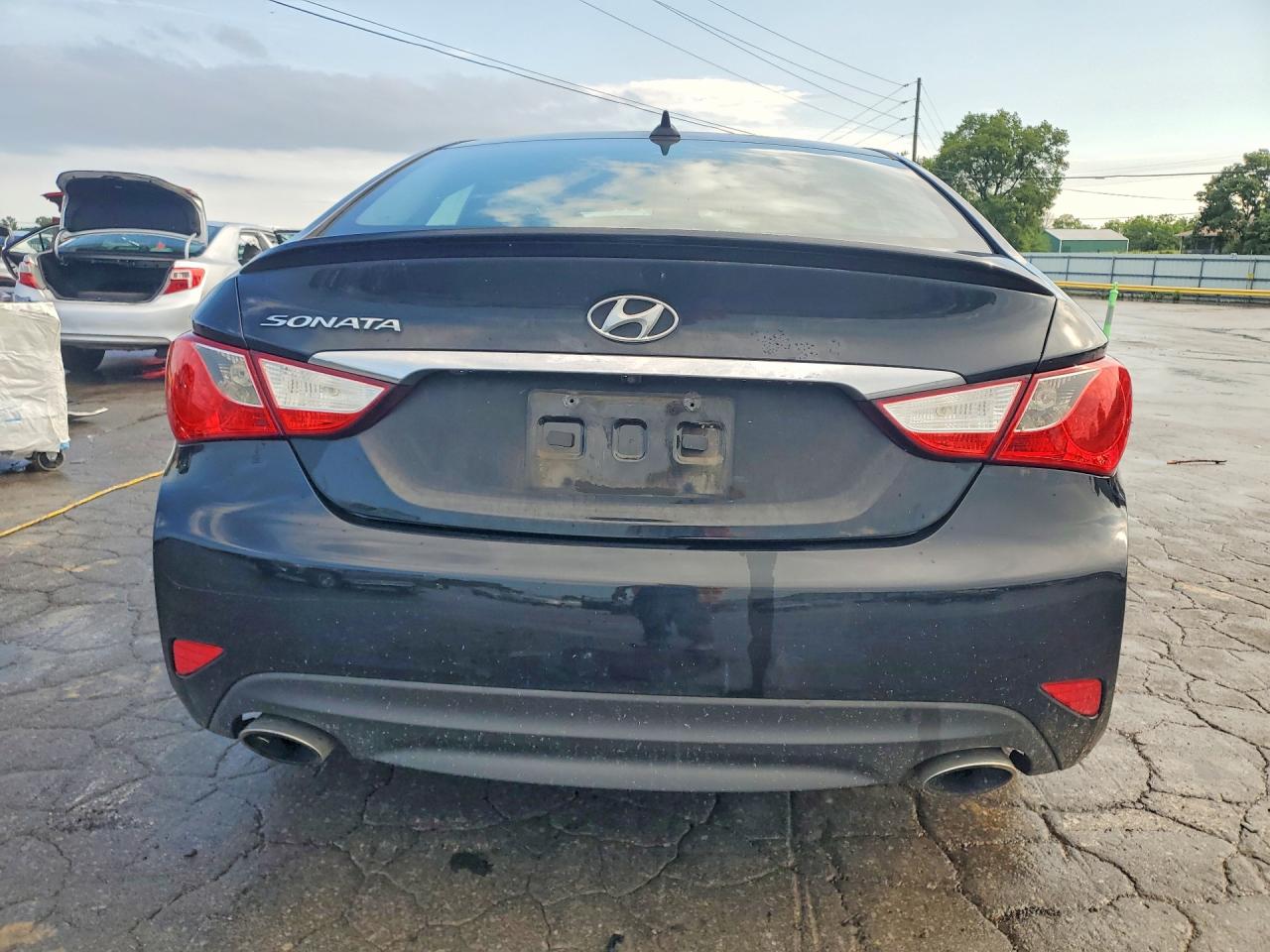 2014 Hyundai Sonata Se Black vin: 5NPEC4ACXEH913159