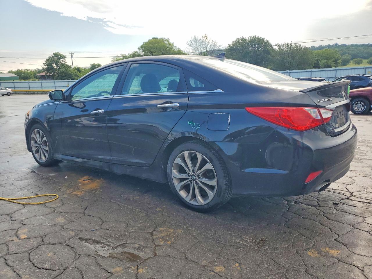 2014 Hyundai Sonata Se Black vin: 5NPEC4ACXEH913159