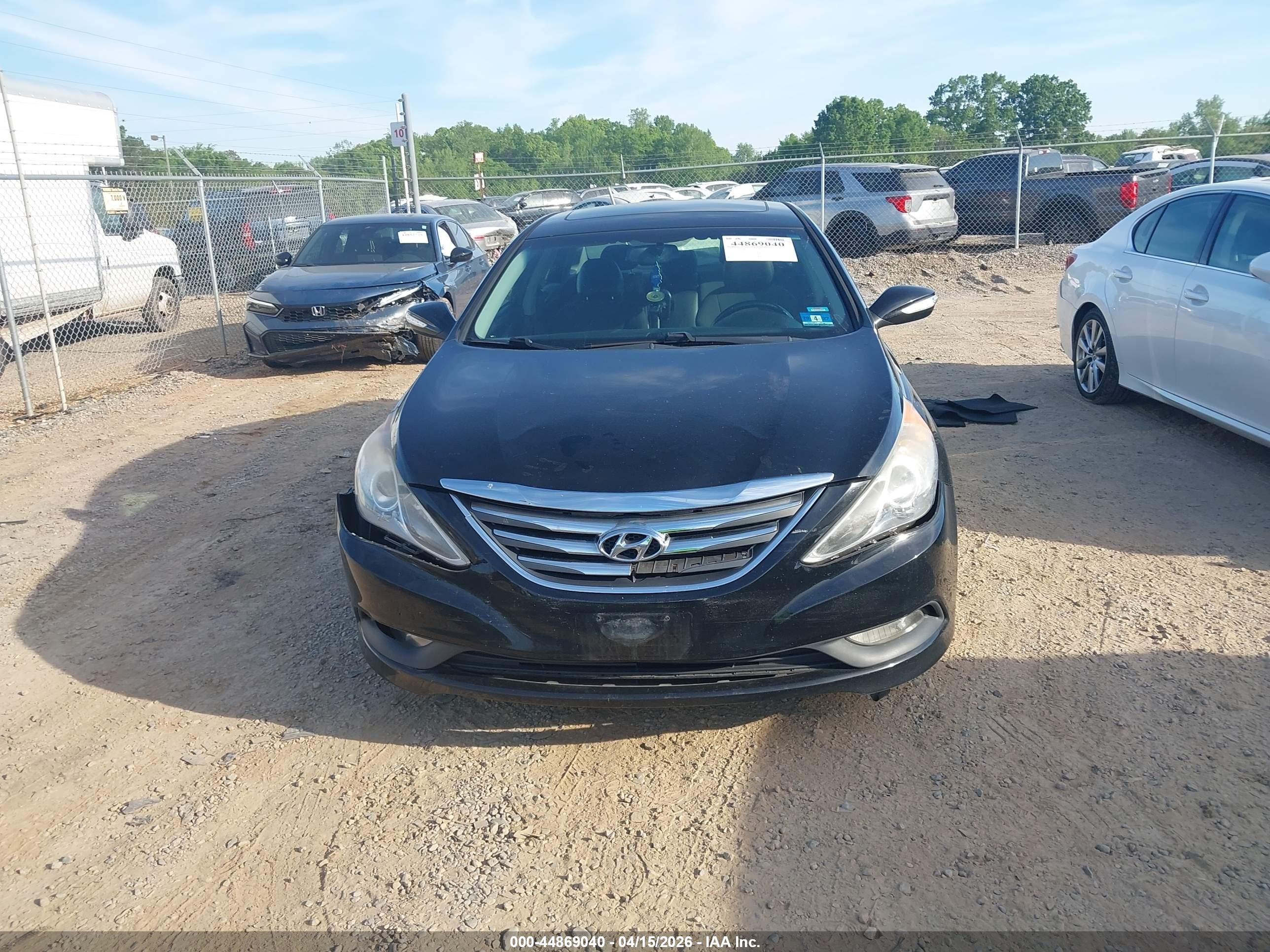 2014 Hyundai Sonata Se Black vin: 5NPEC4ACXEH928373