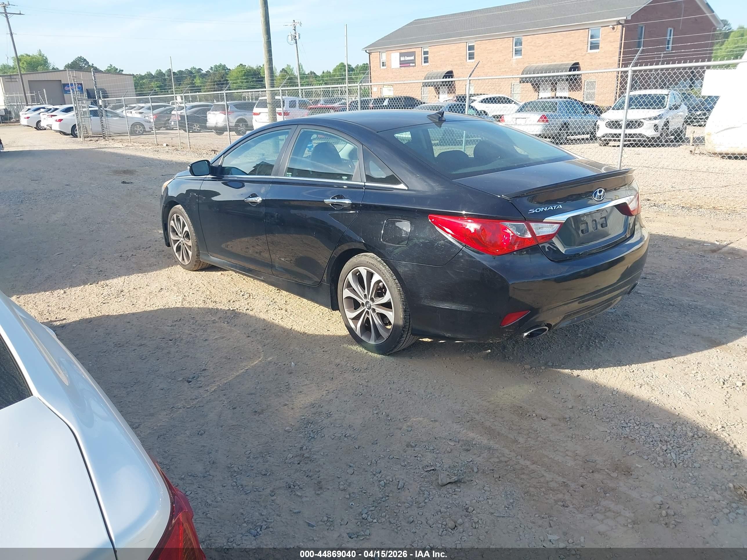 2014 Hyundai Sonata Se Black vin: 5NPEC4ACXEH928373