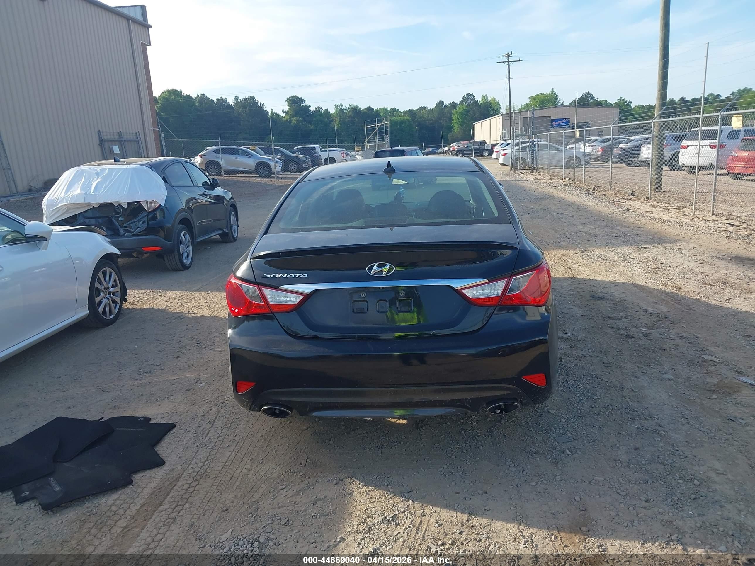 2014 Hyundai Sonata Se Black vin: 5NPEC4ACXEH928373