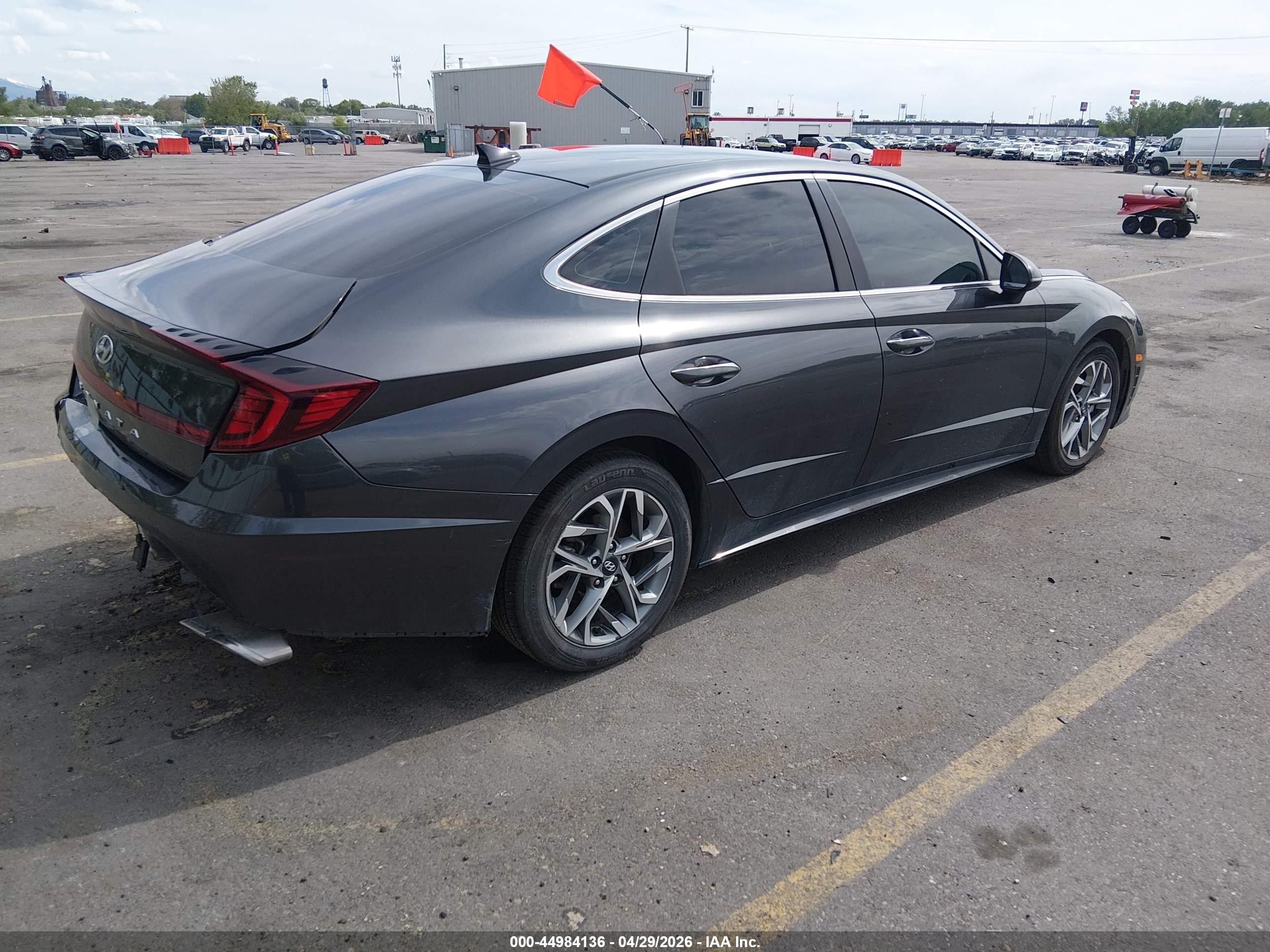 2020 Hyundai Sonata Sel Gray vin: 5NPEF4JA1LH026620