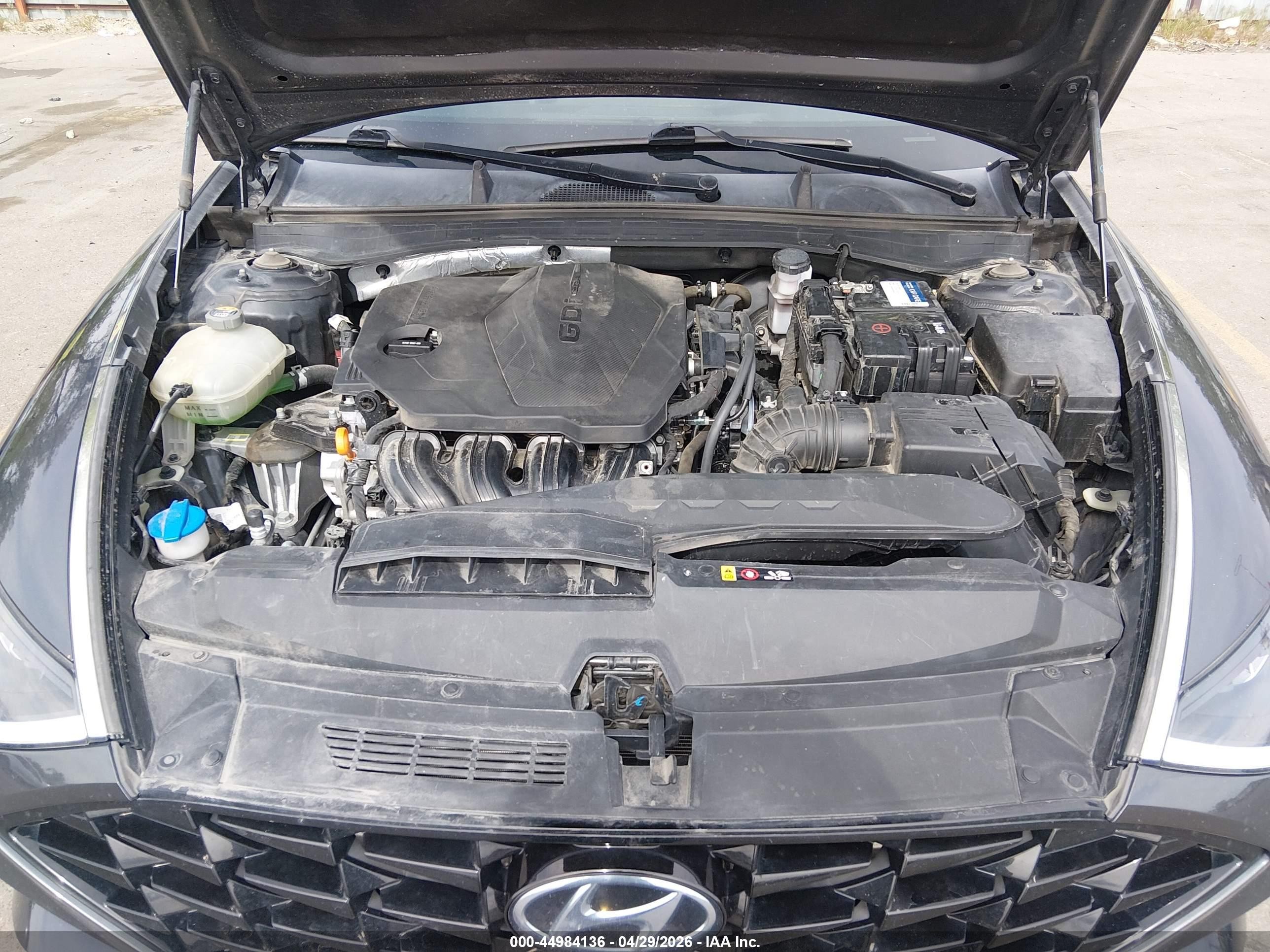 2020 Hyundai Sonata Sel Gray vin: 5NPEF4JA1LH026620