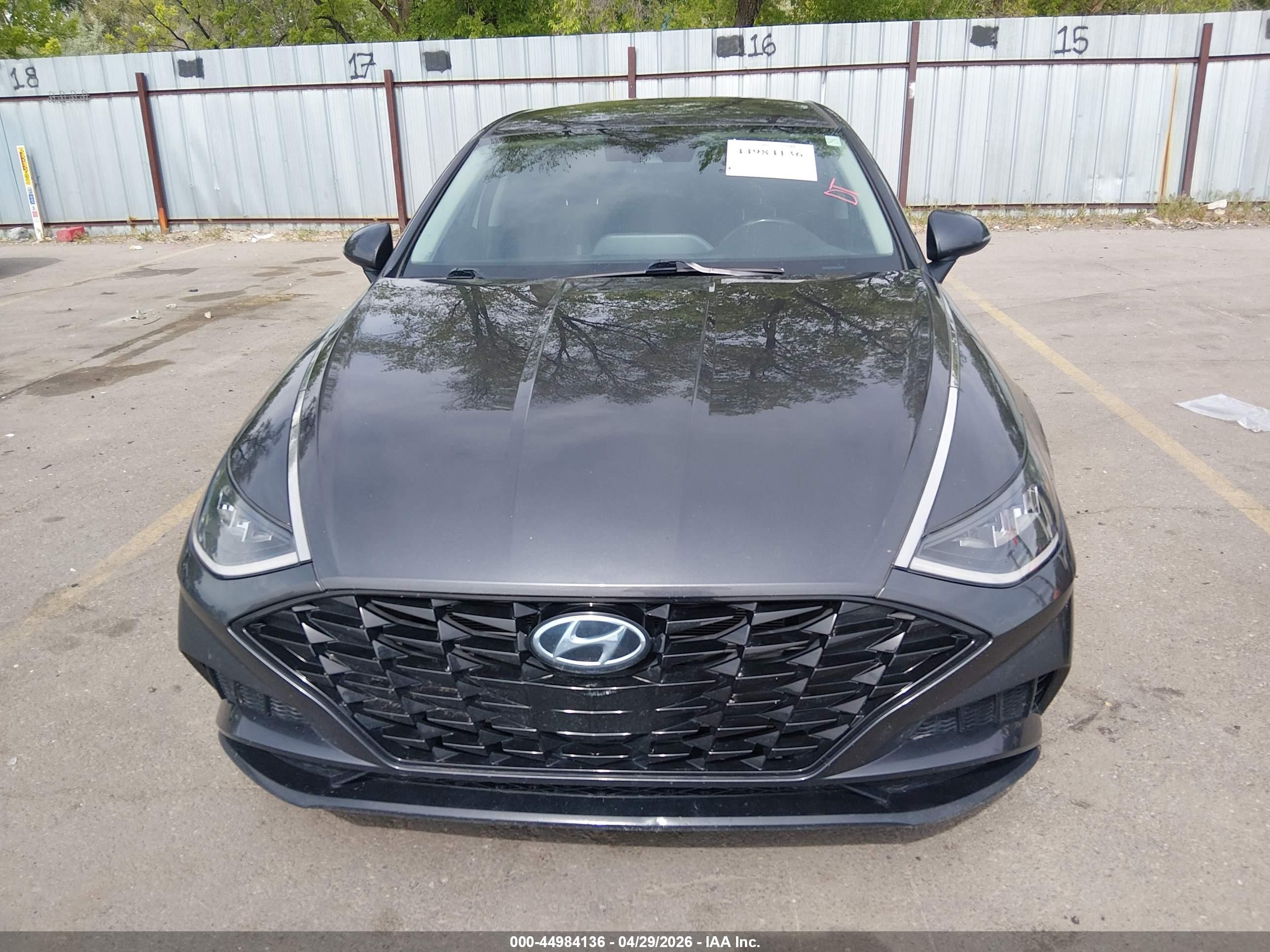 2020 Hyundai Sonata Sel Gray vin: 5NPEF4JA1LH026620