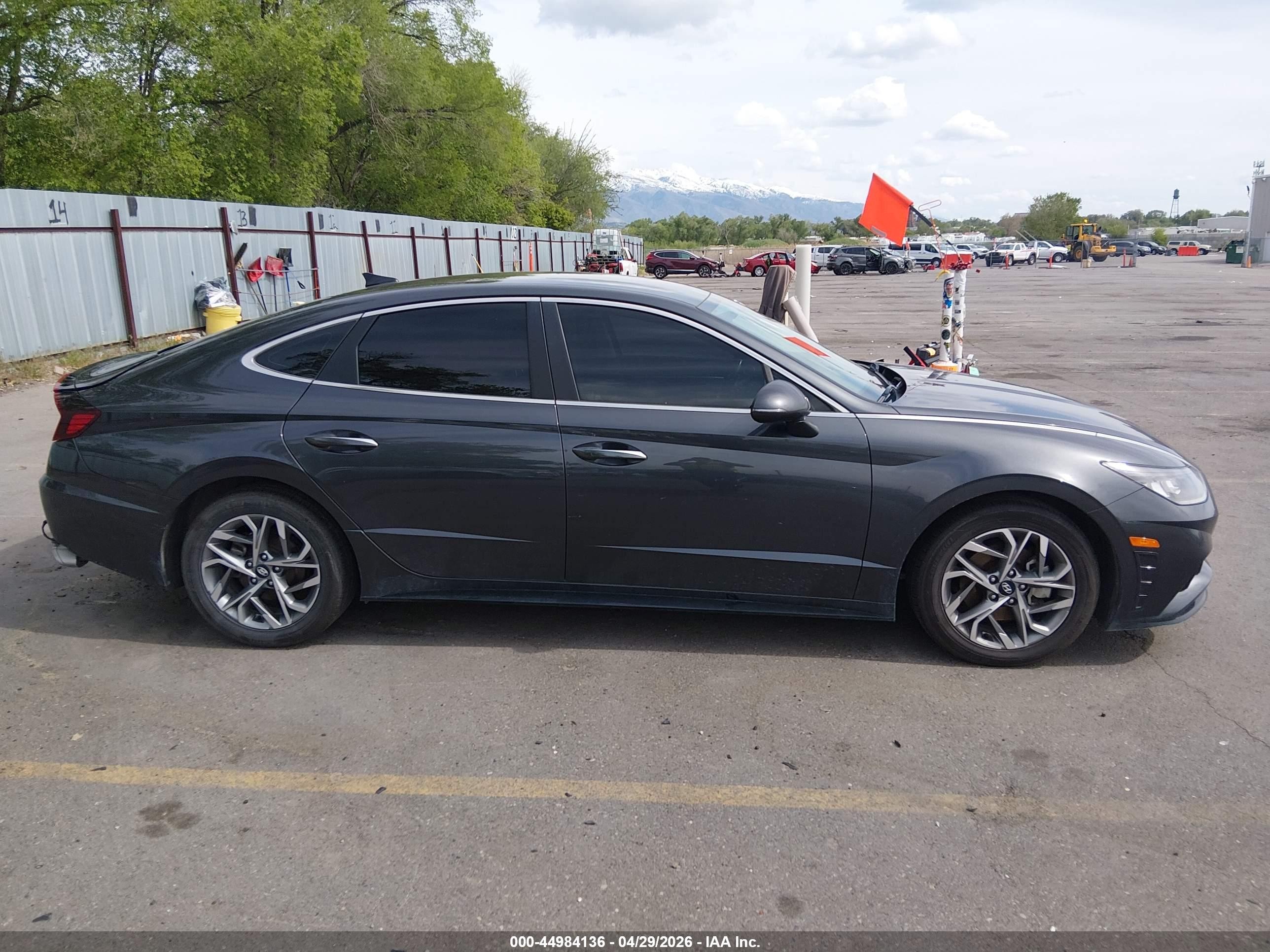 2020 Hyundai Sonata Sel Gray vin: 5NPEF4JA1LH026620