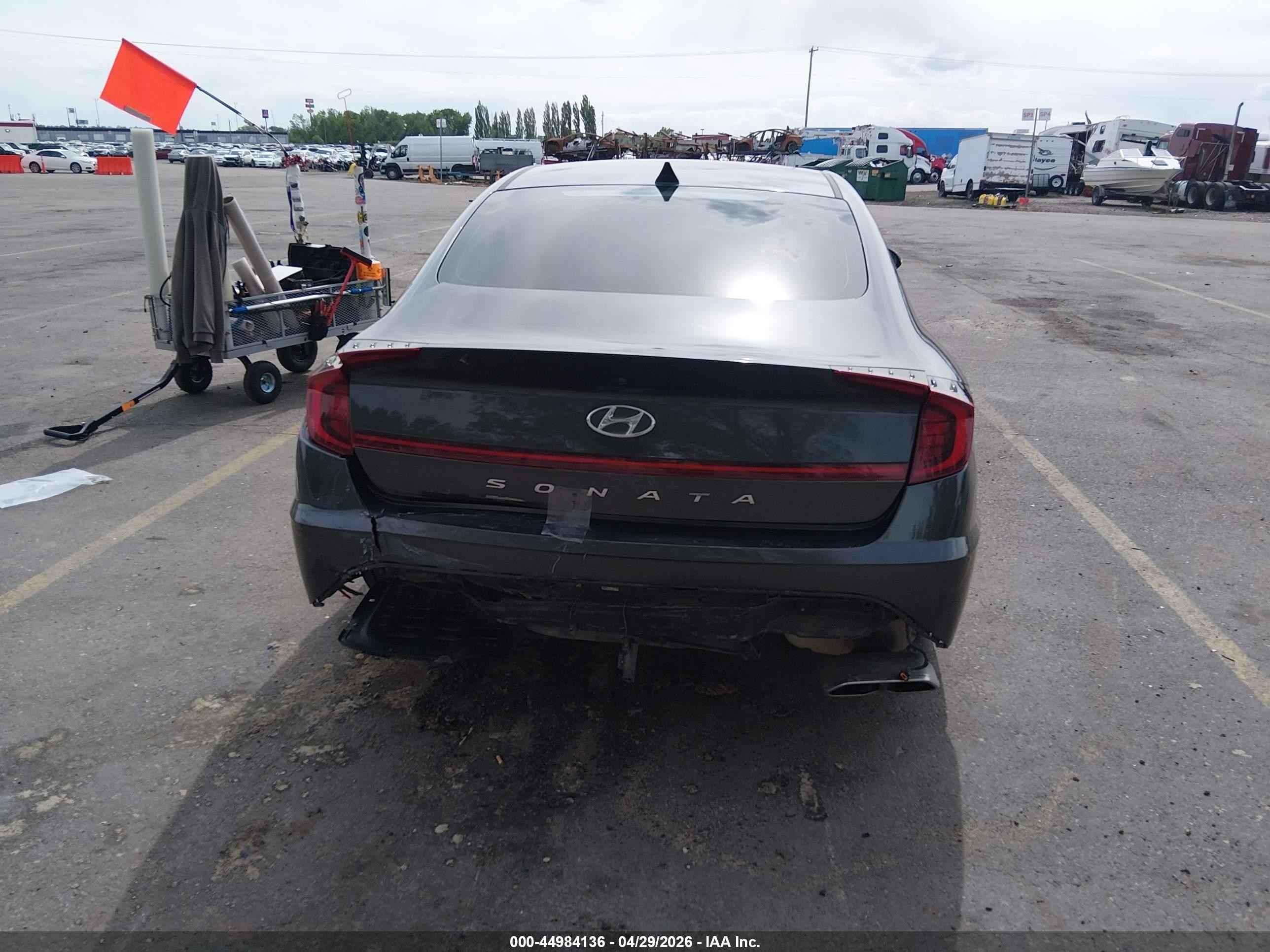 2020 Hyundai Sonata Sel Gray vin: 5NPEF4JA1LH026620