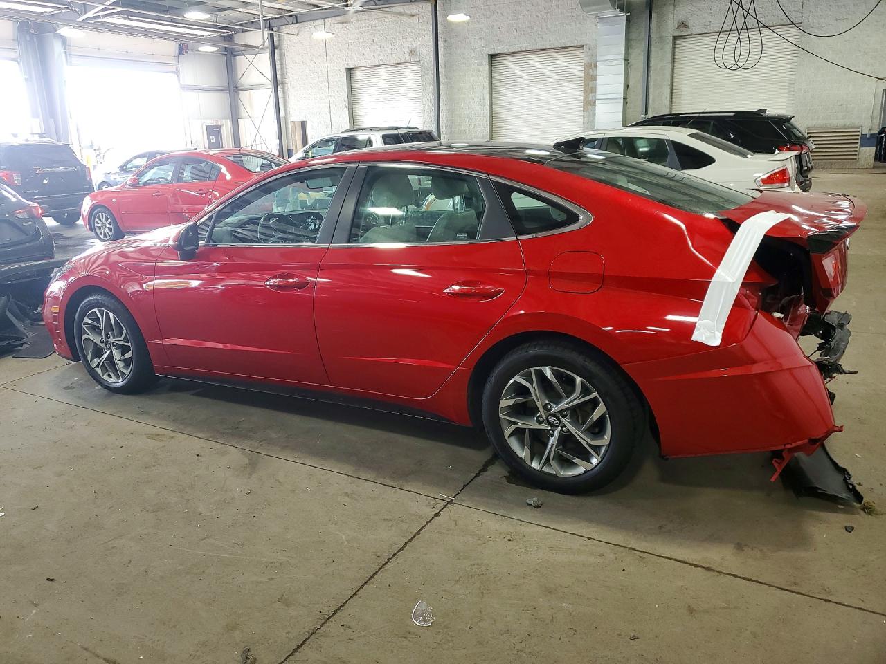 2020 Hyundai Sonata Sel Red vin: 5NPEF4JA3LH002500