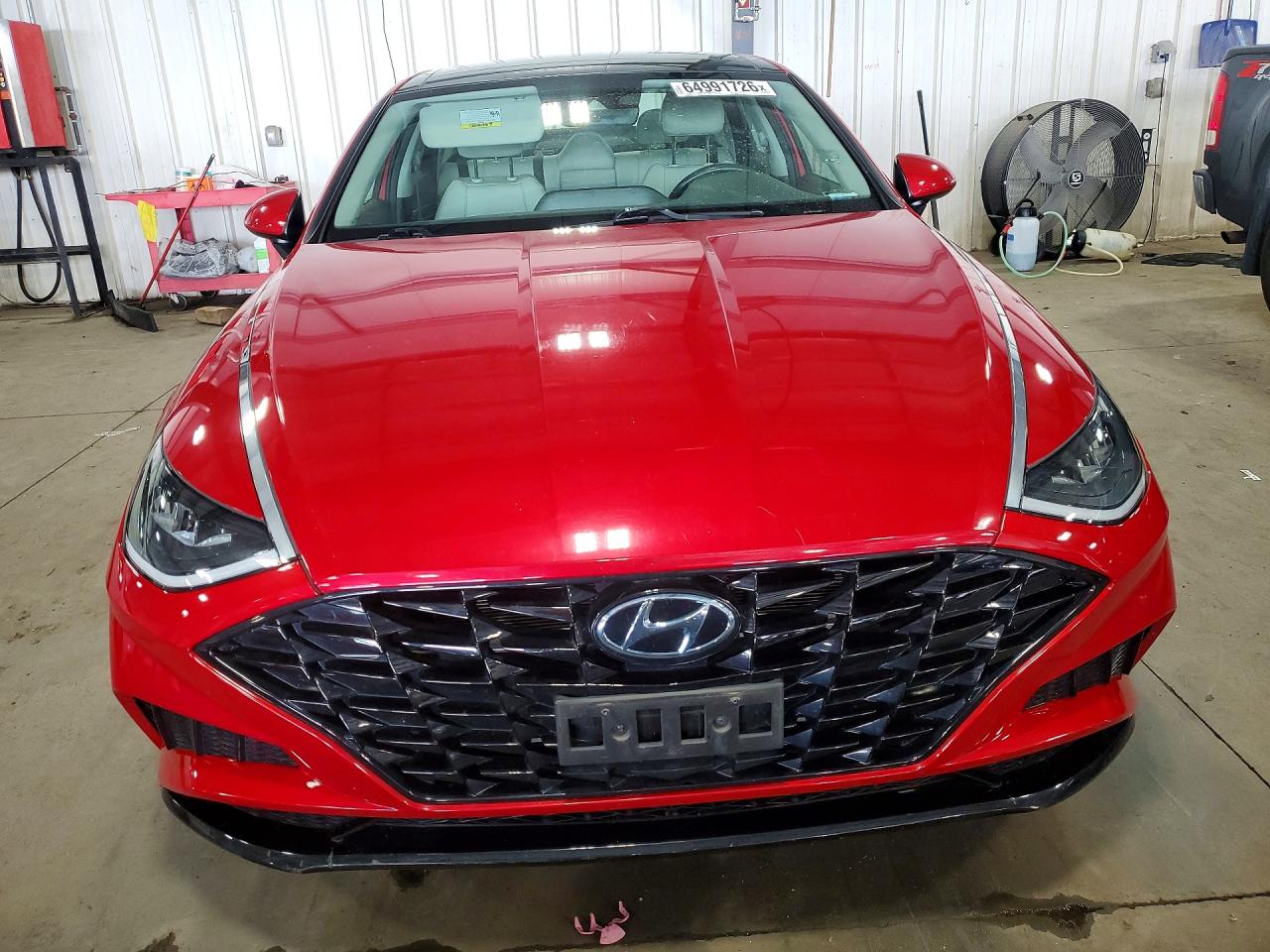 2020 Hyundai Sonata Sel Red vin: 5NPEF4JA3LH002500