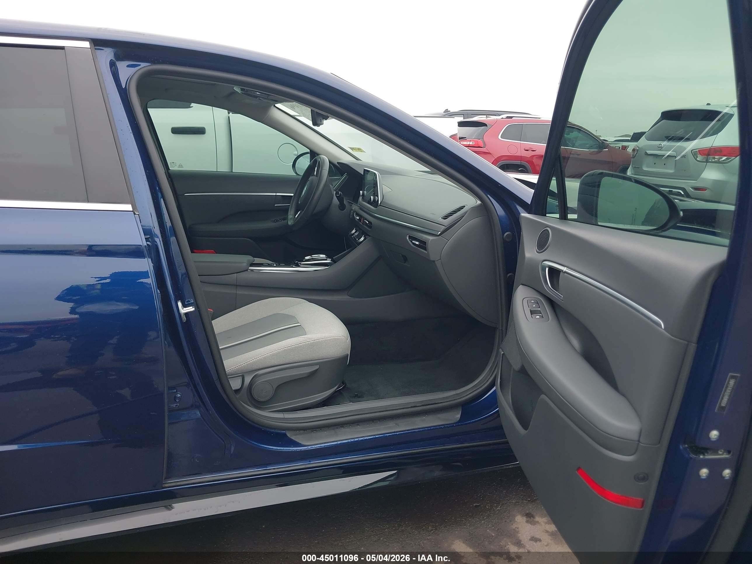 2020 Hyundai Sonata Sel Blue vin: 5NPEF4JA3LH040034