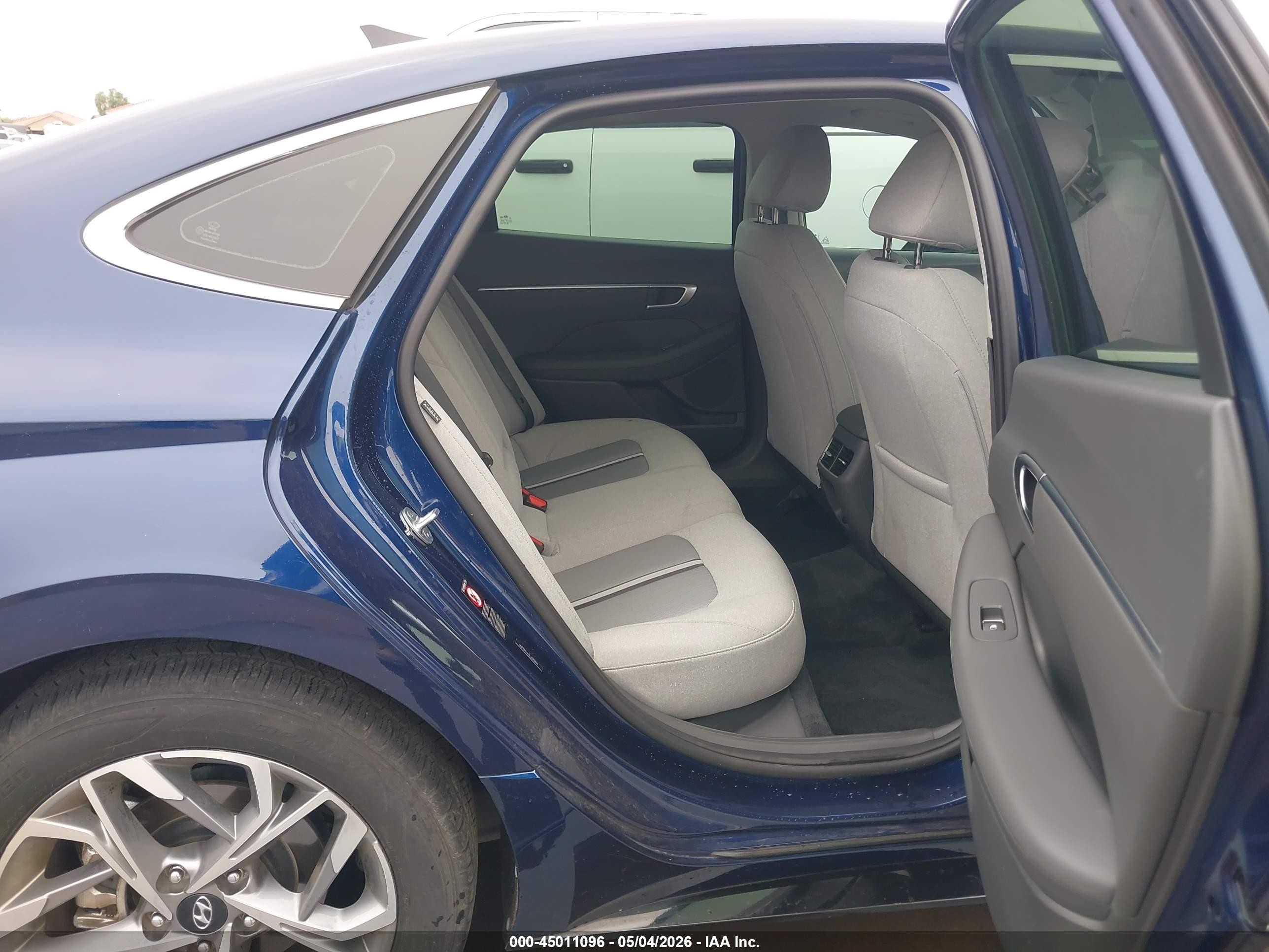 2020 Hyundai Sonata Sel Blue vin: 5NPEF4JA3LH040034