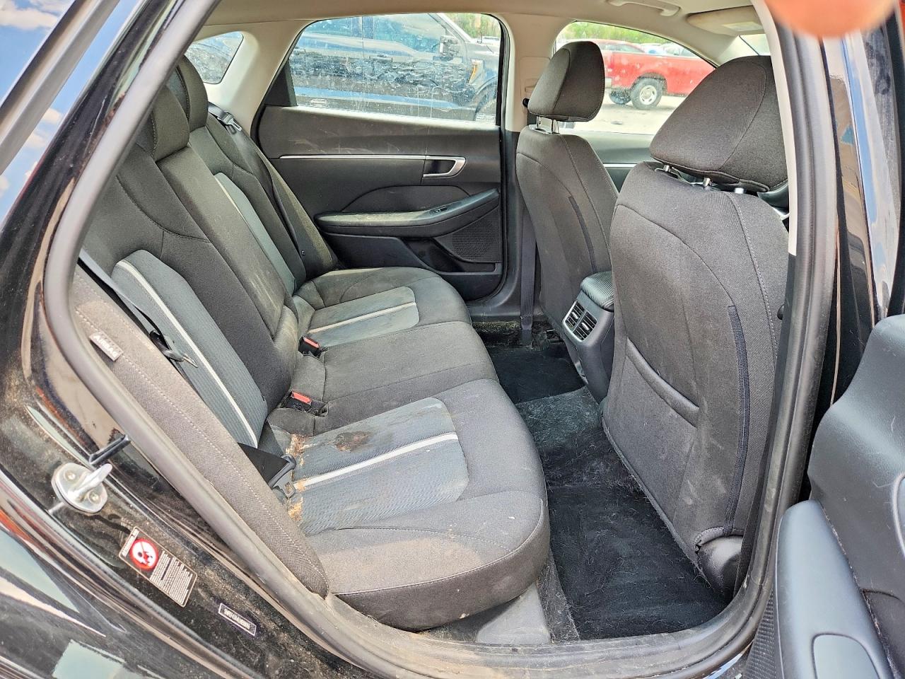 2020 Hyundai Sonata Sel Черный vin: 5NPEF4JA4LH038096